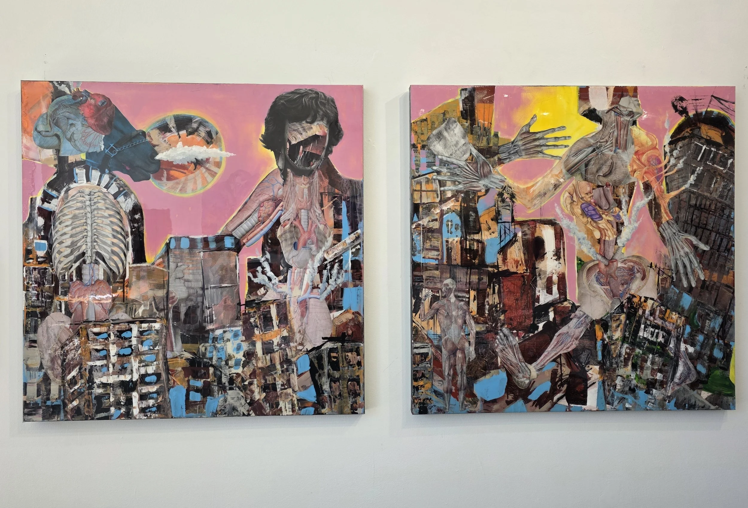 Original artwork entitled "Daytripping" by Kansas City artist Phil Dunn