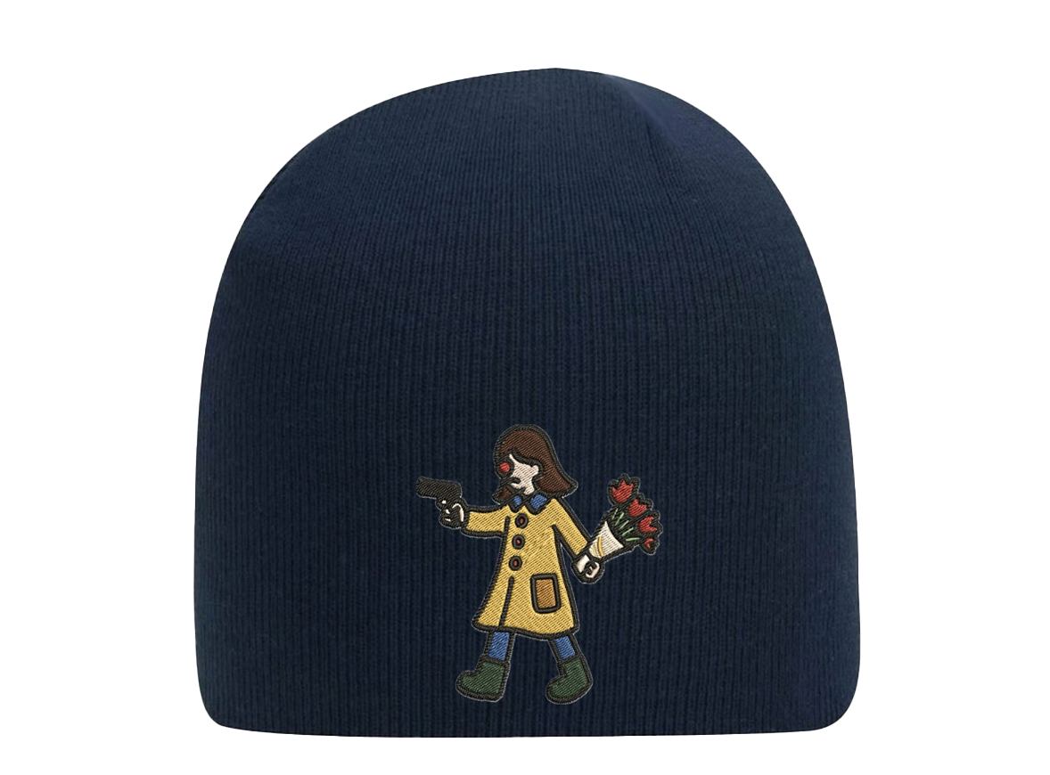 NO JOKE CLOWN BEANIE NAVY