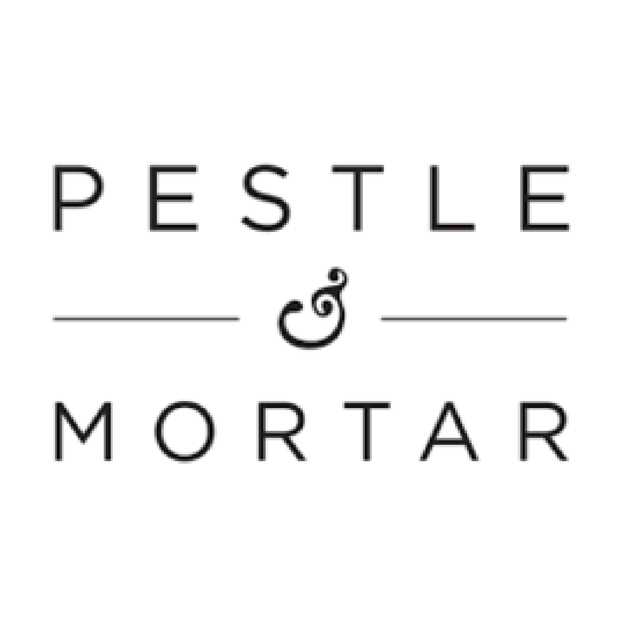 Brand Collaboration Pestle & Mortar Logo