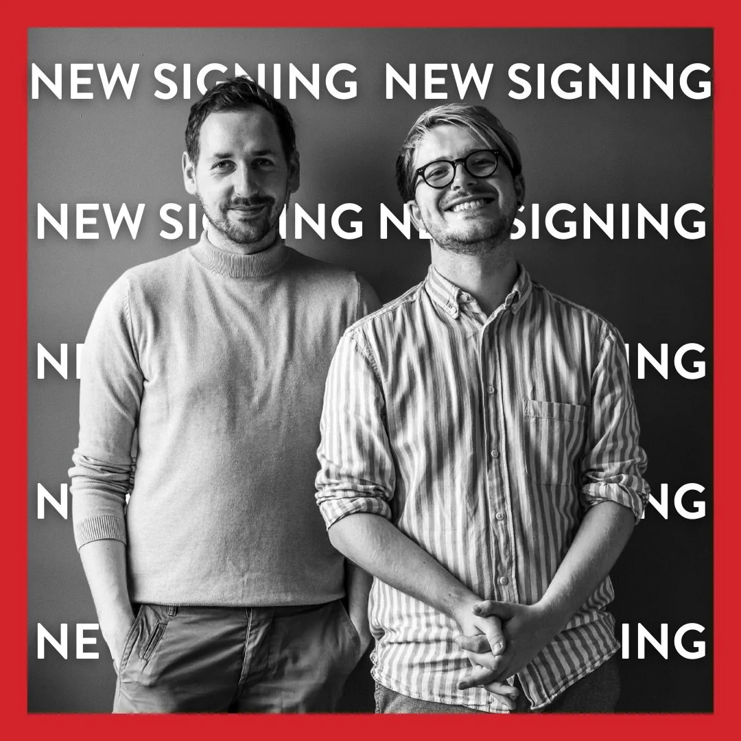New Signing Alert🚨!

We&rsquo;re thrilled to welcome @GastroGays to the roster ✨
Patrick Hanlon &amp; Russell Alford are award-winning food and travel creators, Sunday Times Ireland restaurant critics, bestselling authors and true champions of Irish