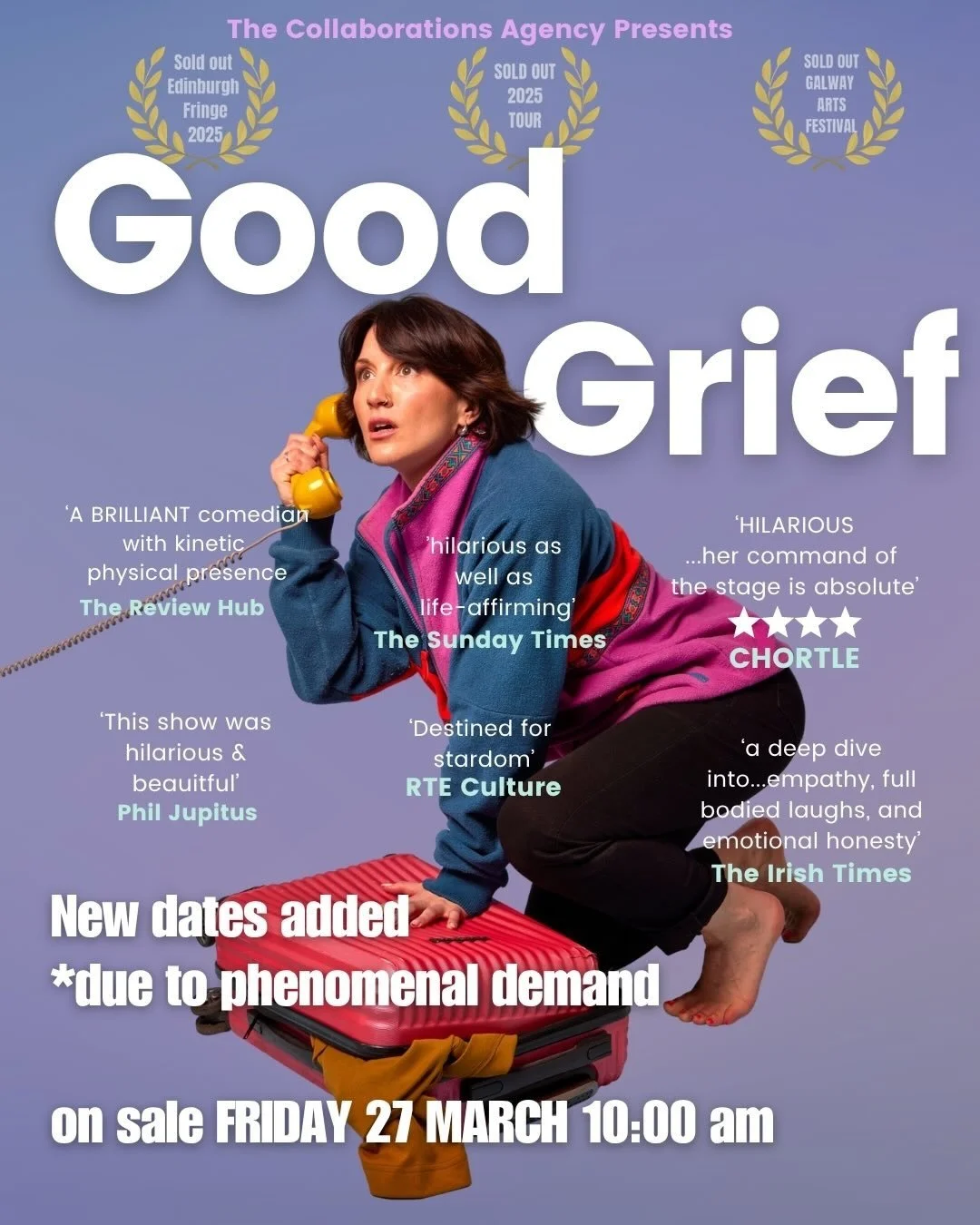 You asked&hellip; she delivered 👀

@aoife_is_never_dunne has recently added 8 new dates to the tour. If you missed out the first time, this is your moment&hellip;.don&rsquo;t make the same mistake twice!