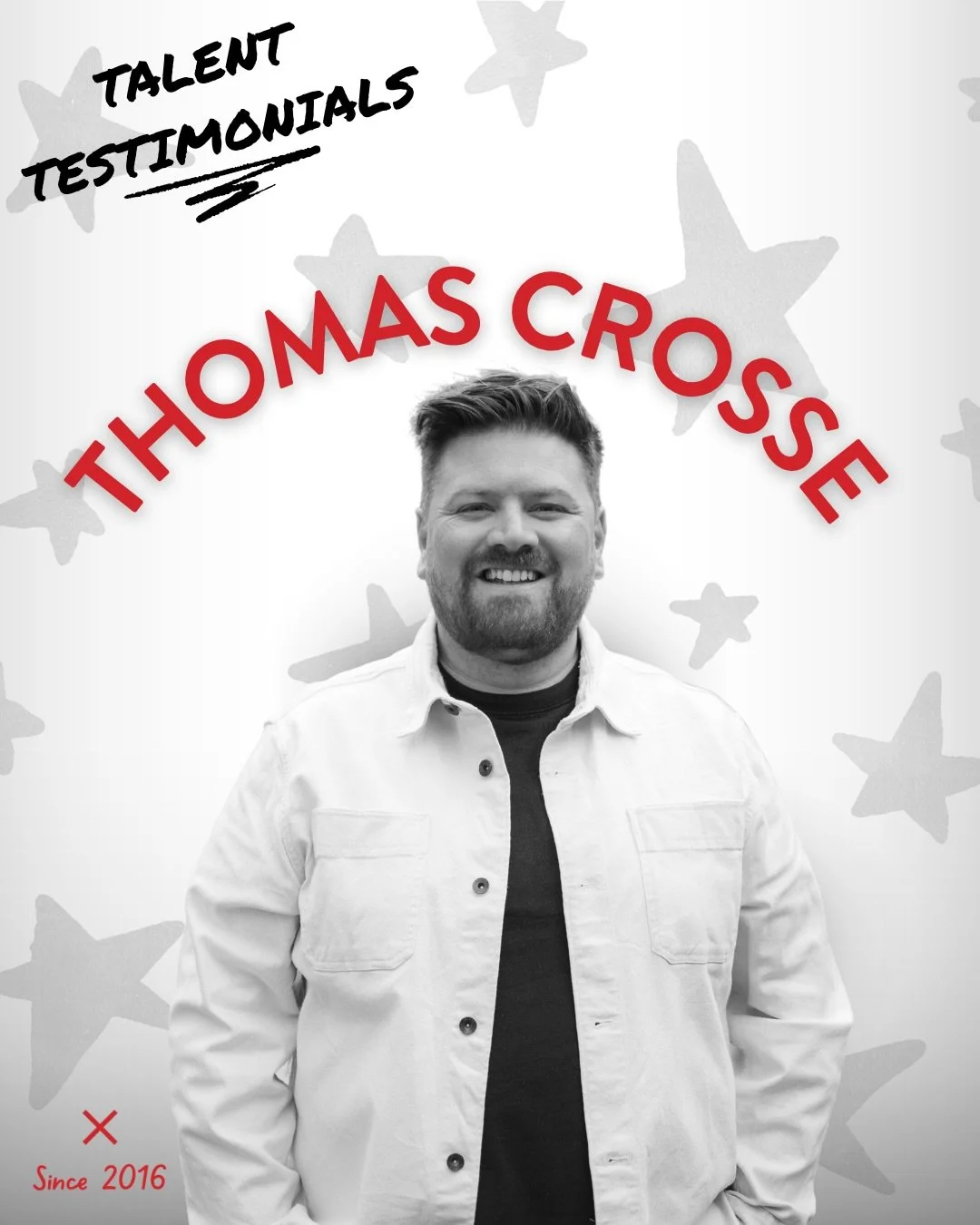 10 years of The Collaborations Agency❤️
To celebrate, we asked some of our longest standing Creators to share a few words about their journey with us. 
We&rsquo;ve had the pleasure of working with @thisiscrossy for nearly 10 amazing years!