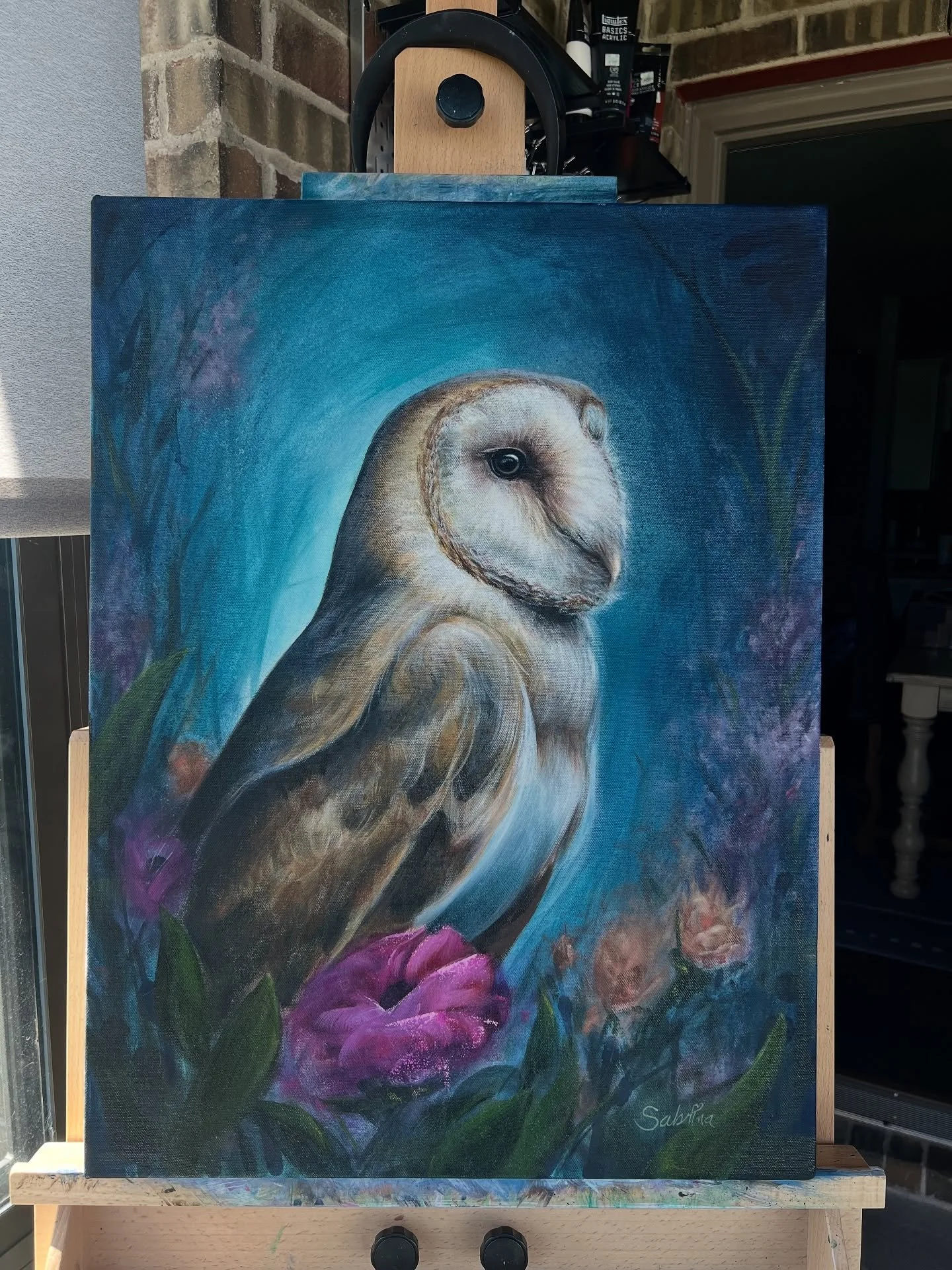 A Watcher in the Garden
18x24 acrylic and oil on canvas

Something keeps calling me back to barn owls. My familiar, my muse 💜

Available soon on my website- link in bio ⬆️🎨

#barnowl #birdsofprey #birdsofinstagram #birdart #natureart #natureartist 