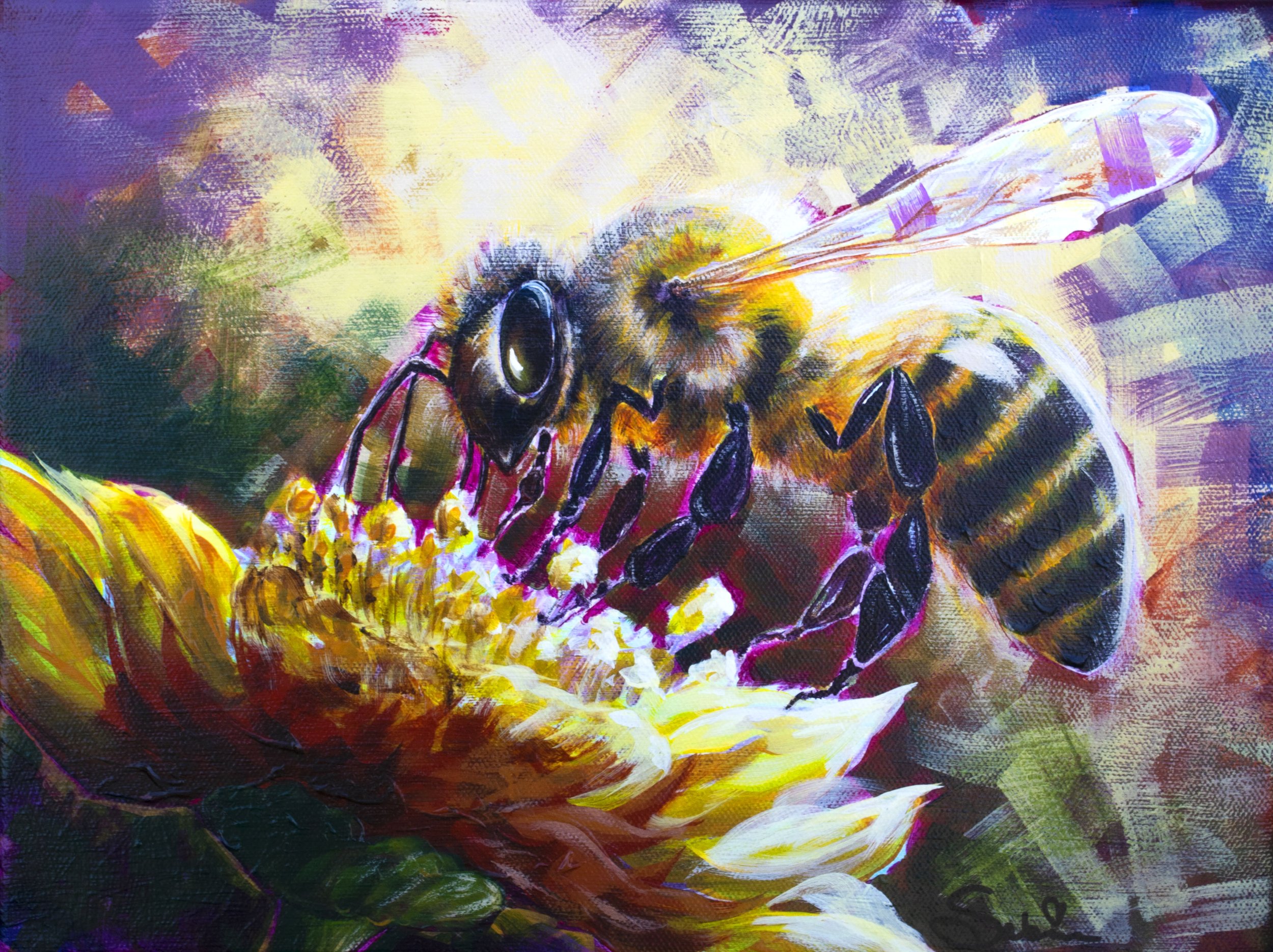 Busy Bee - Original Painting