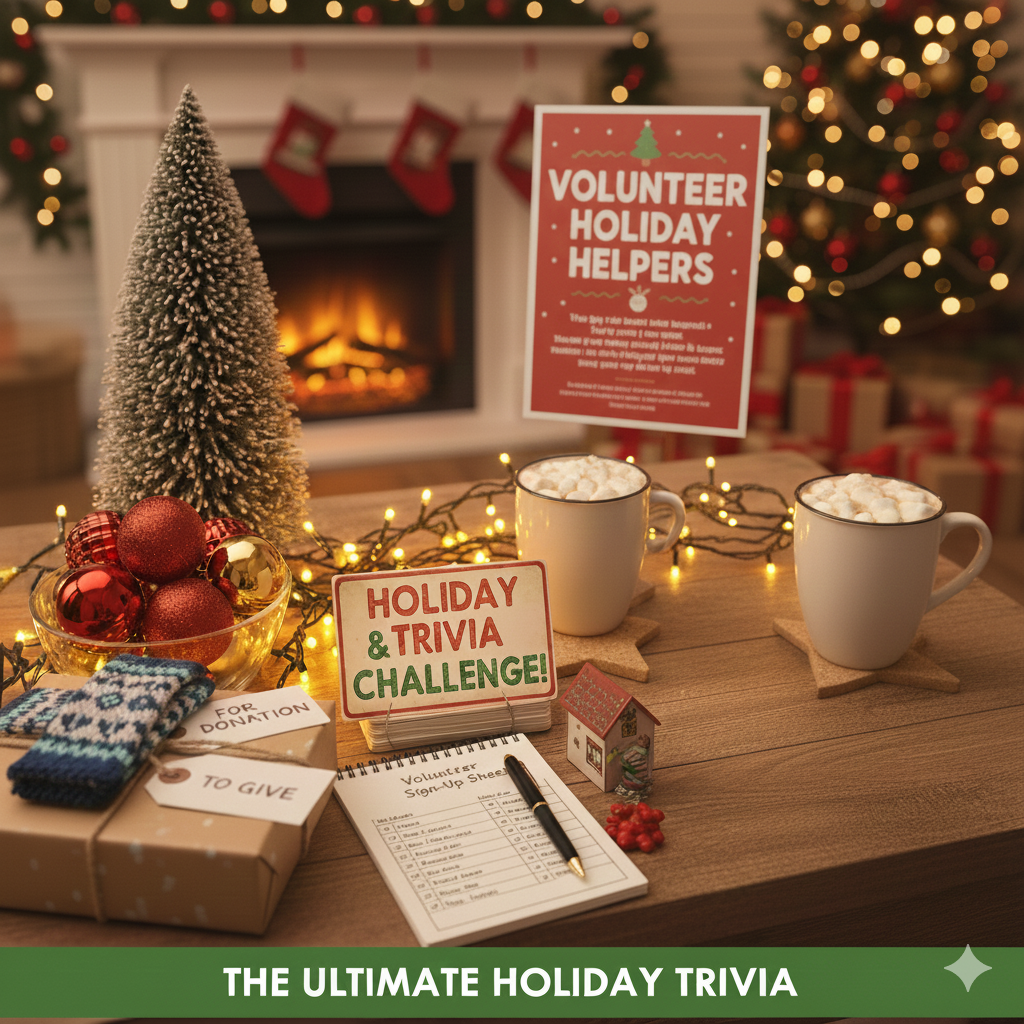 🎄 Holiday Flavors &amp; Giving Hearts: December Trivia Blast! 🎁