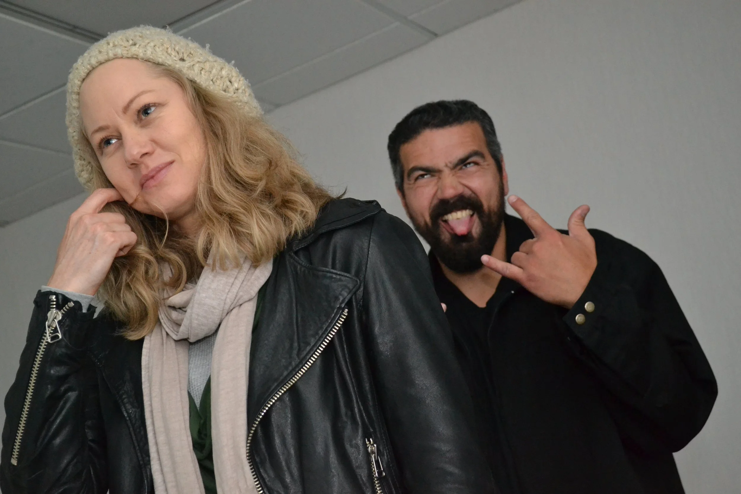 Kathryn and Tom BTS.JPG