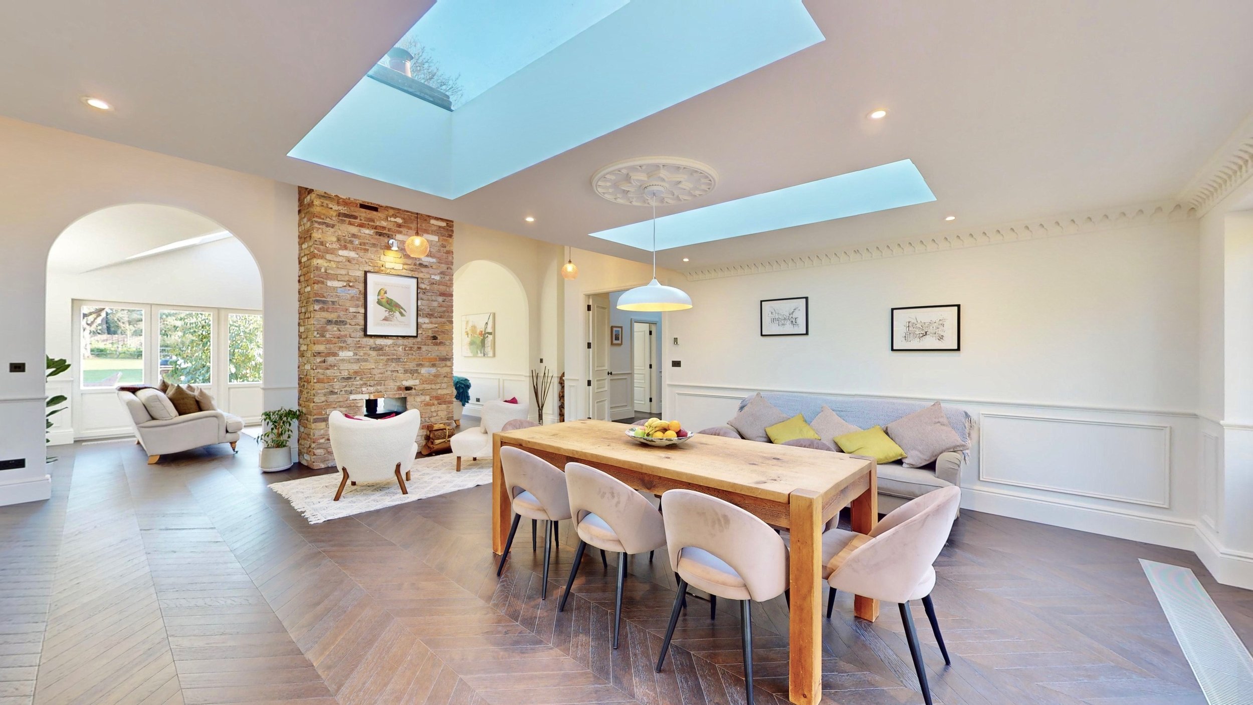 Luxury countryside property renovation and rebuild by PELHAM & Co.