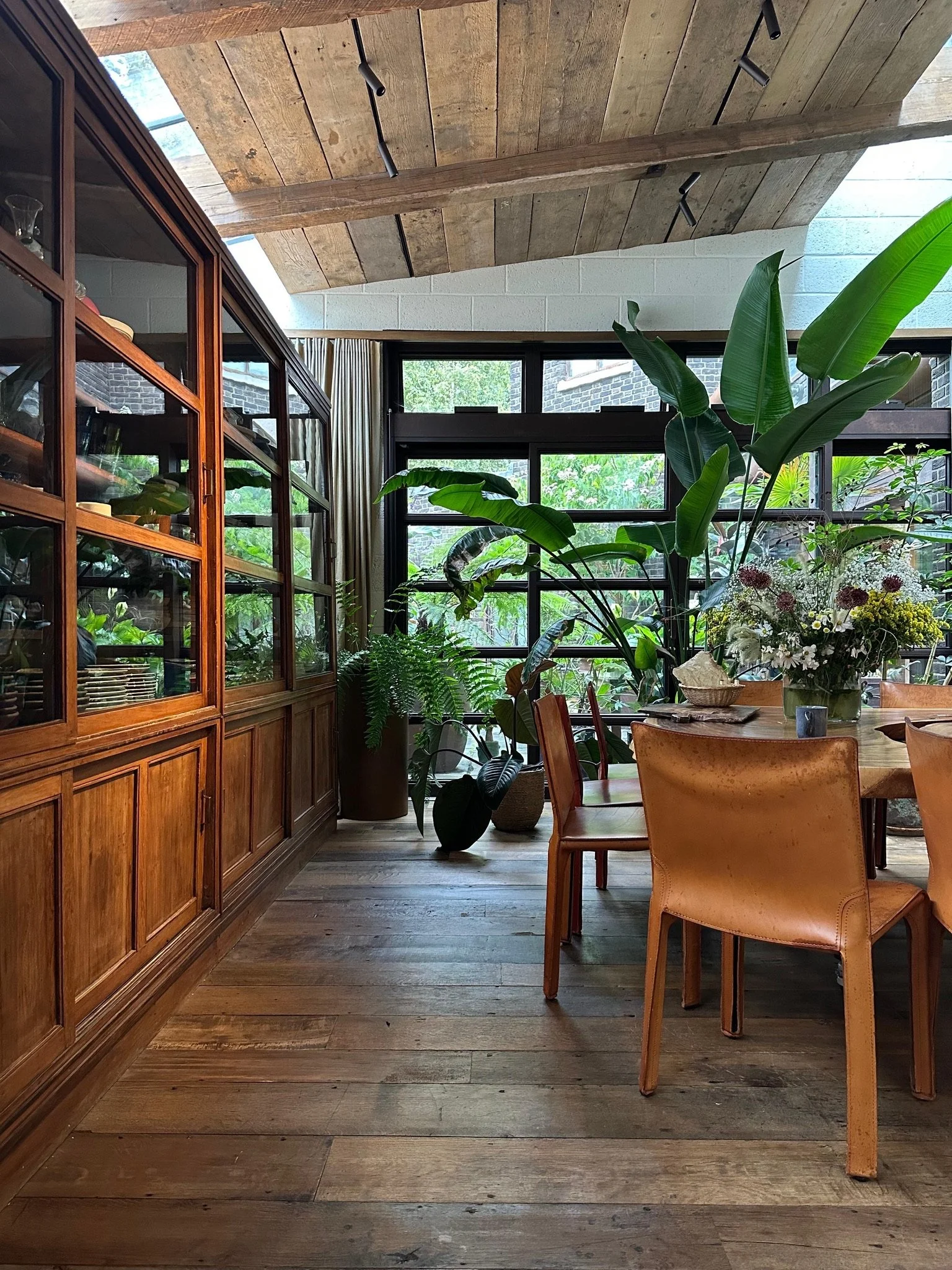 Private residence in Islington with reclaimed farmhouse flooring 
