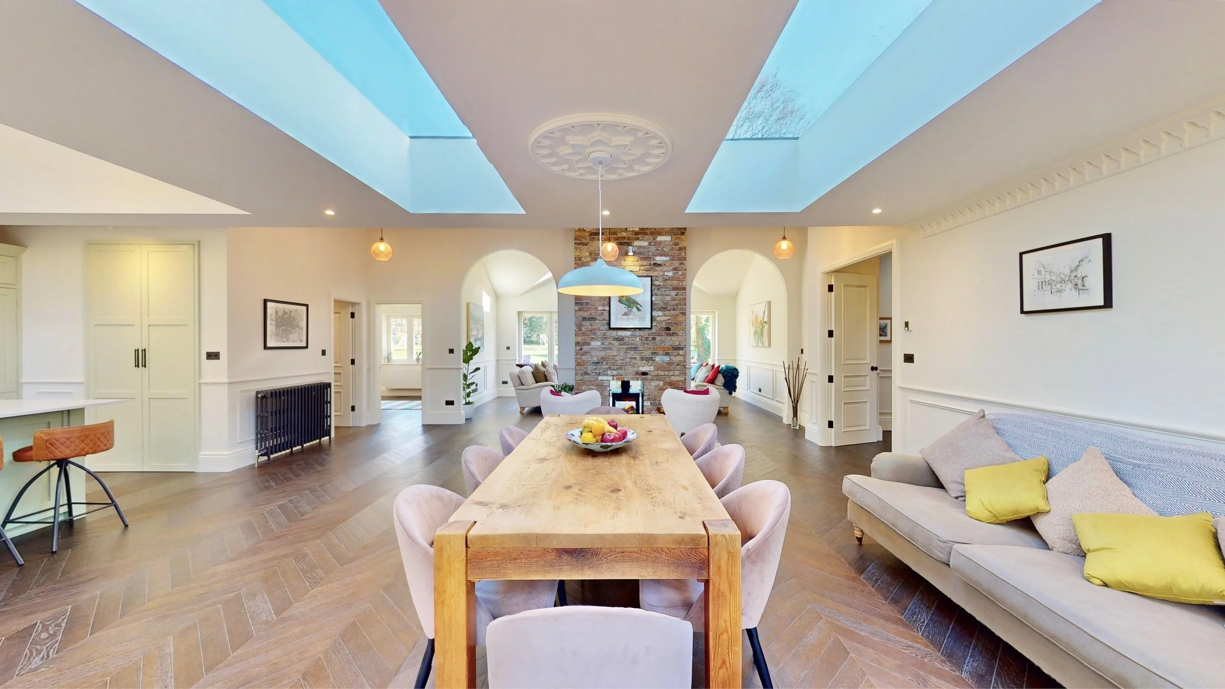 Luxury countryside property renovation and rebuild by PELHAM & Co.