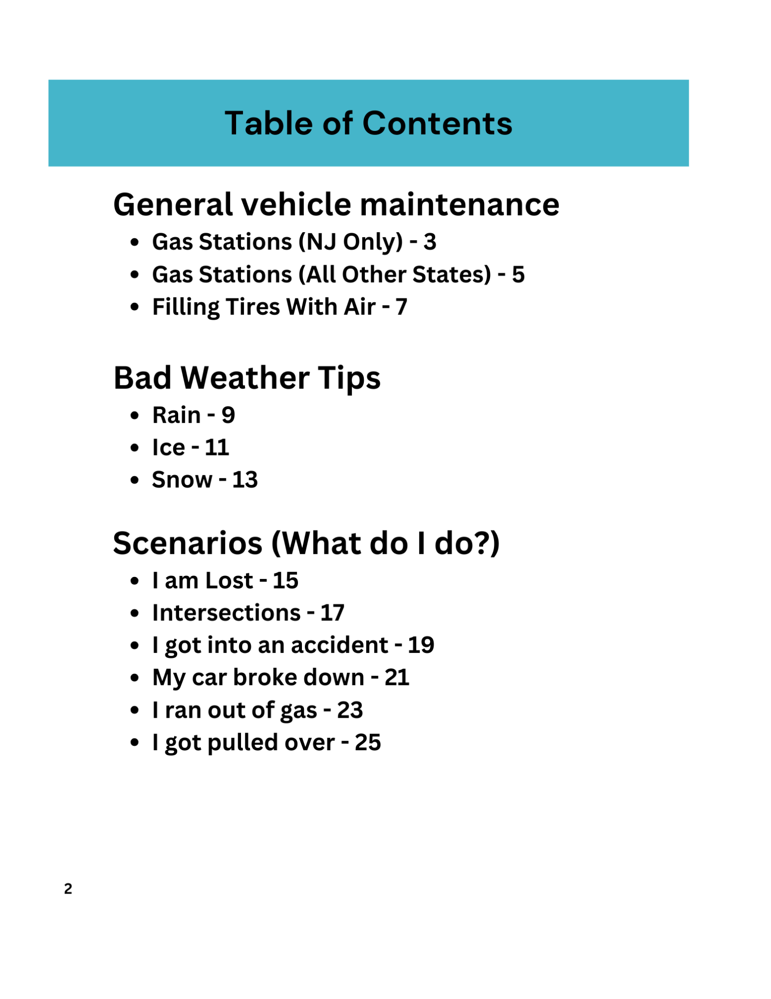 Drive Safe: A Visual Driving Guide - Tips For New Drivers - Stapled 5.5 ...