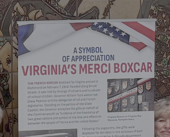 Virginia: Merci Train Project