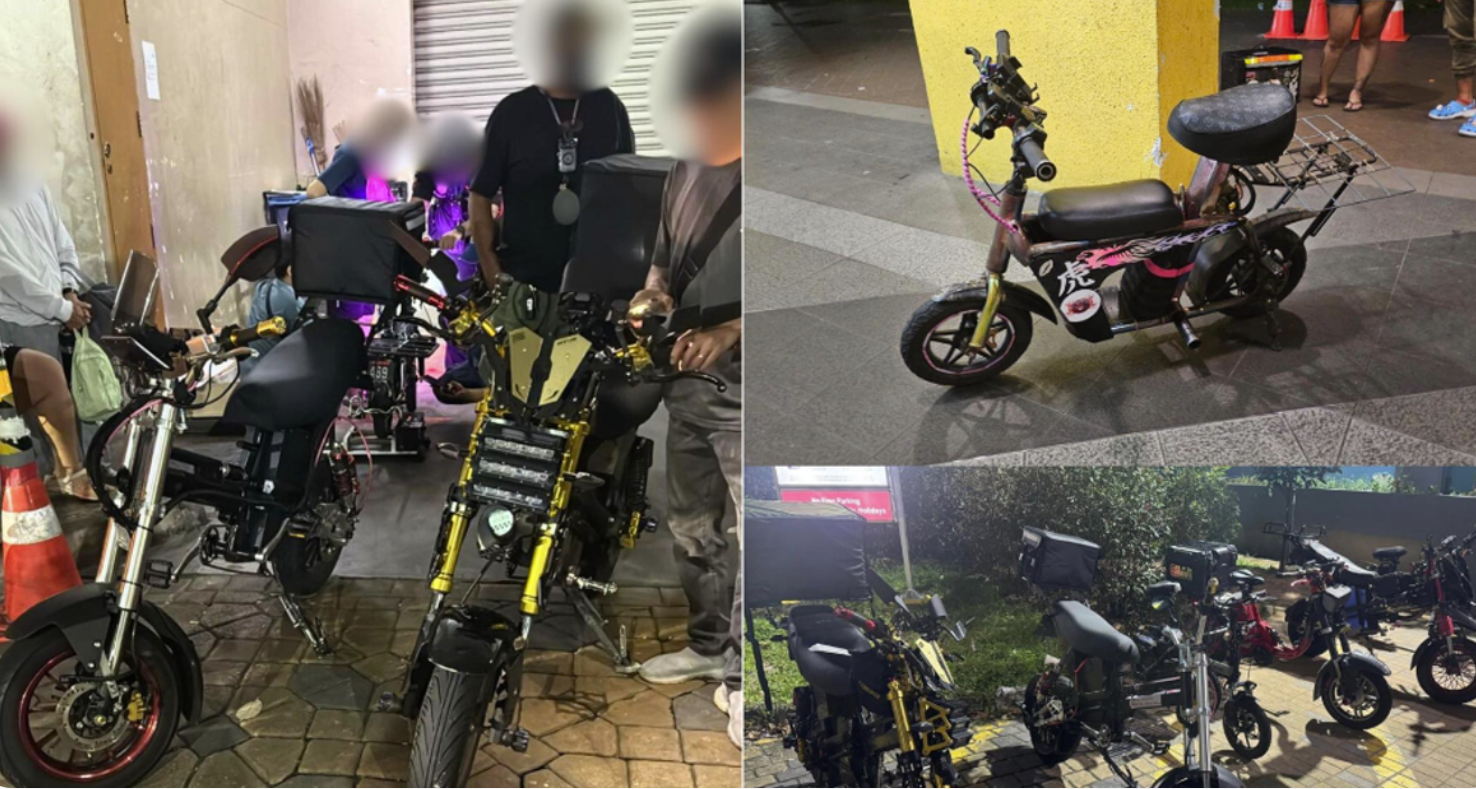 Some 900 non-compliant active mobility devices seized by LTA in 2025