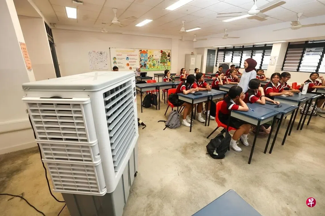 所有学校明年增设强力风扇 让学习环境更舒适
