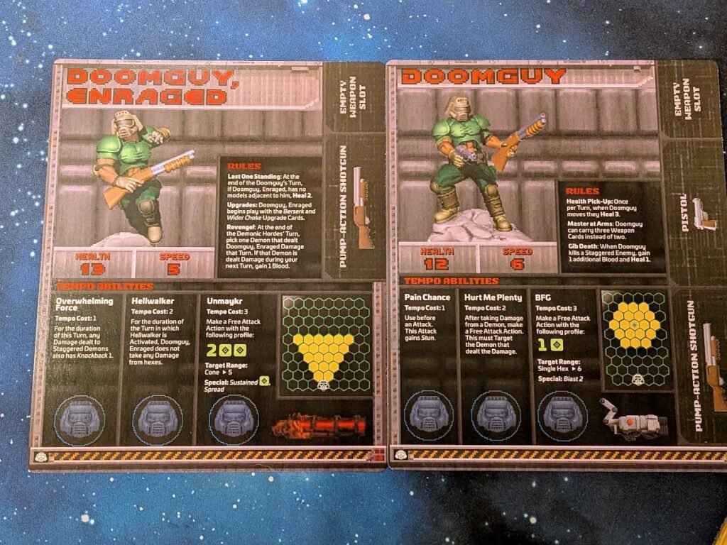 Doom | Arena Boardgame on Punchboard