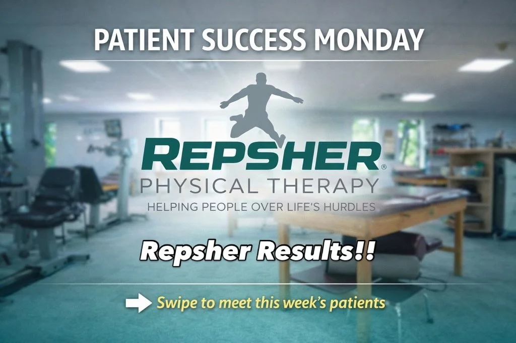 Patient Success Monday 💪

Repsher Results: Three great patient milestones from the clinic this week.

&mdash;

Russ &ndash; Reverse Total Shoulder Replacement Rehab

Russ wrapped up physical therapy on March 11 after his reverse total shoulder repla
