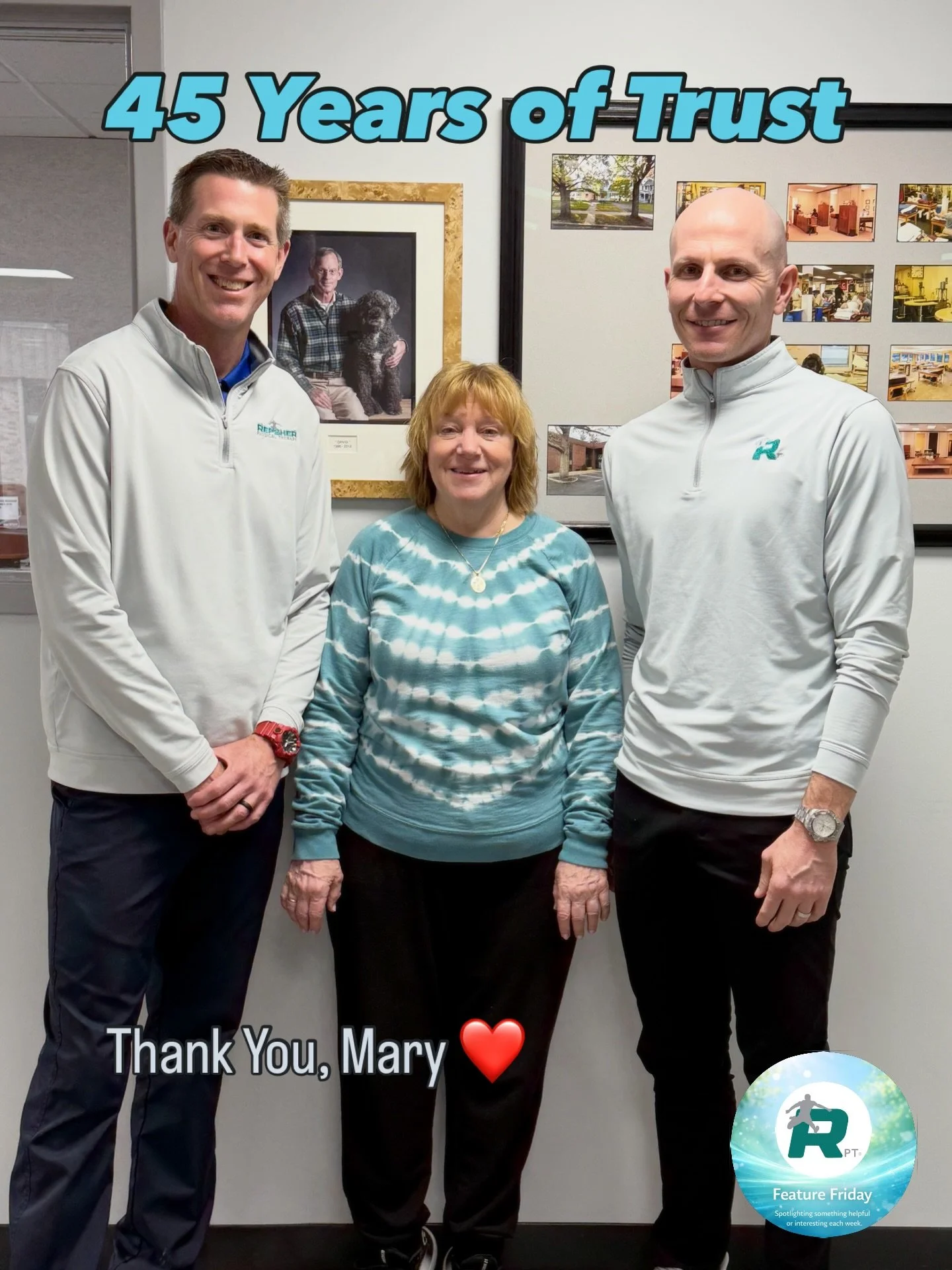 ⭐ Feature Friday ⭐

Some patients become more than just patients &mdash; they become part of the story. ❤️

Today we want to give a very special thank you to Mary. She is one of the very few people who has been with us long enough to receive care in 