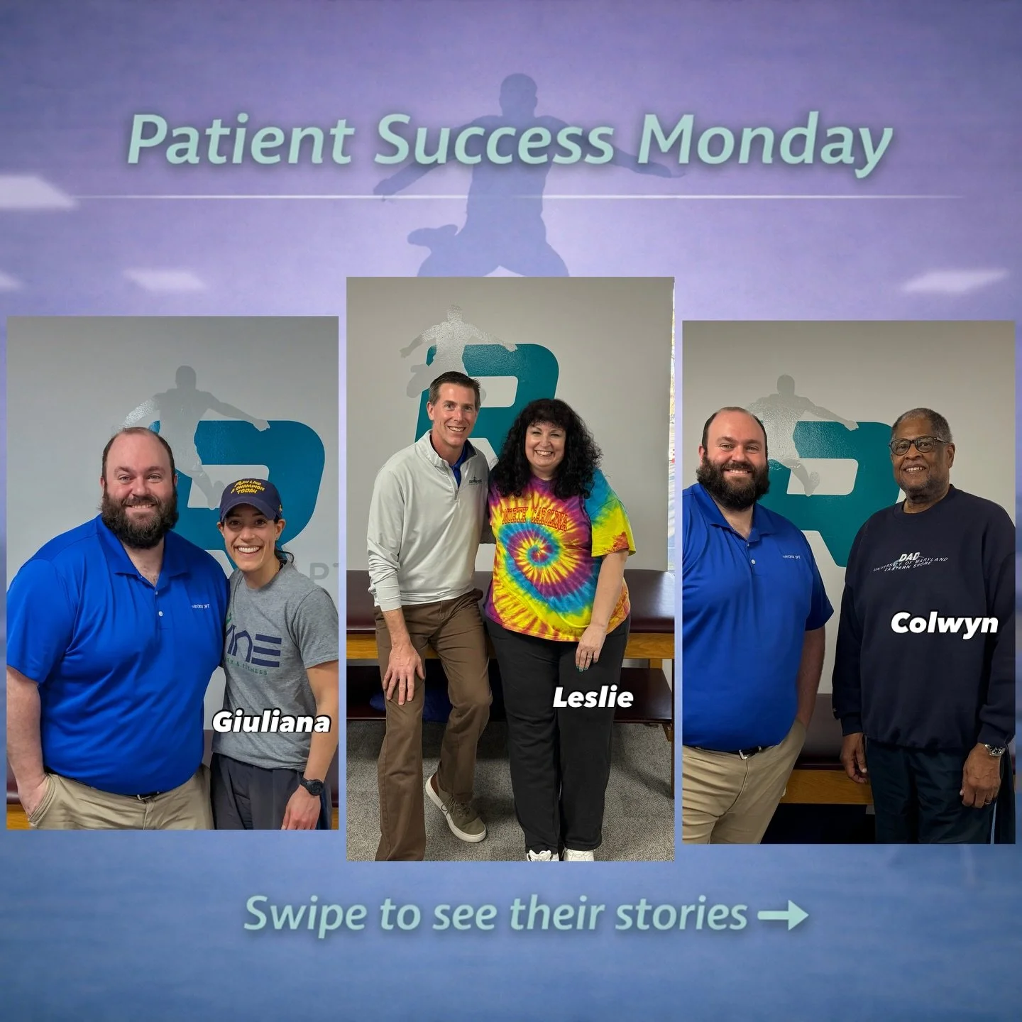 Patient Success Monday 💪

Three great patient milestones from the office this week.

&mdash;

Giuliana &ndash; ACL Comeback

Giuliana has been working through rehab following an ACL re-injury.

From the start, she&rsquo;s been consistent, focused, a