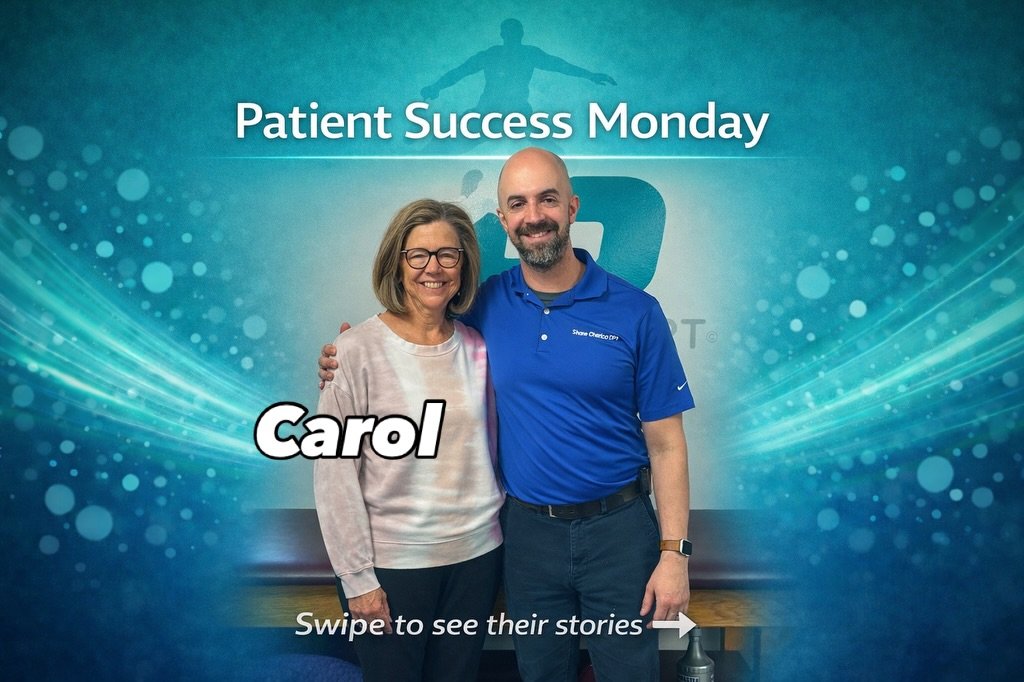 Patient Success Monday 💪

One great patient milestone from the office this week.

&mdash;

Carol &ndash; Low Back Pain / Radiating Symptoms

Carol came to PT dealing with months of sharp right-sided low back pain that radiated into her groin and thi