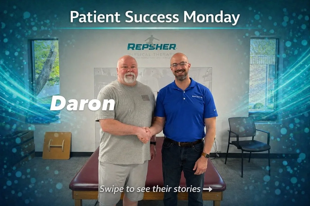 Patient Success Monday 💪

One great patient milestone from the office this week.

&mdash;

Daron &ndash; Right Knee Pain

Daron came to PT with right knee pain that was making everyday activities like squatting and going downstairs difficult. He was