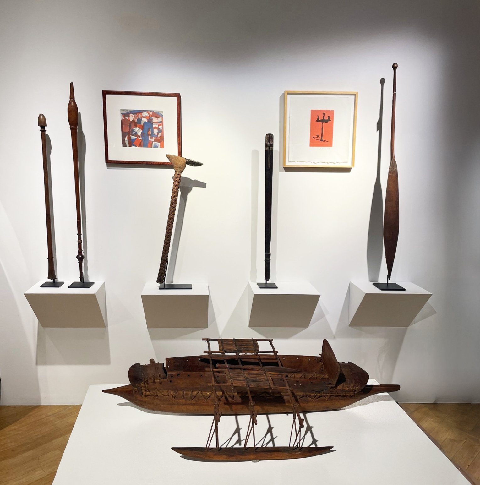 Authentic African sculpture and Oceanic art objects showcased by Bonhams.