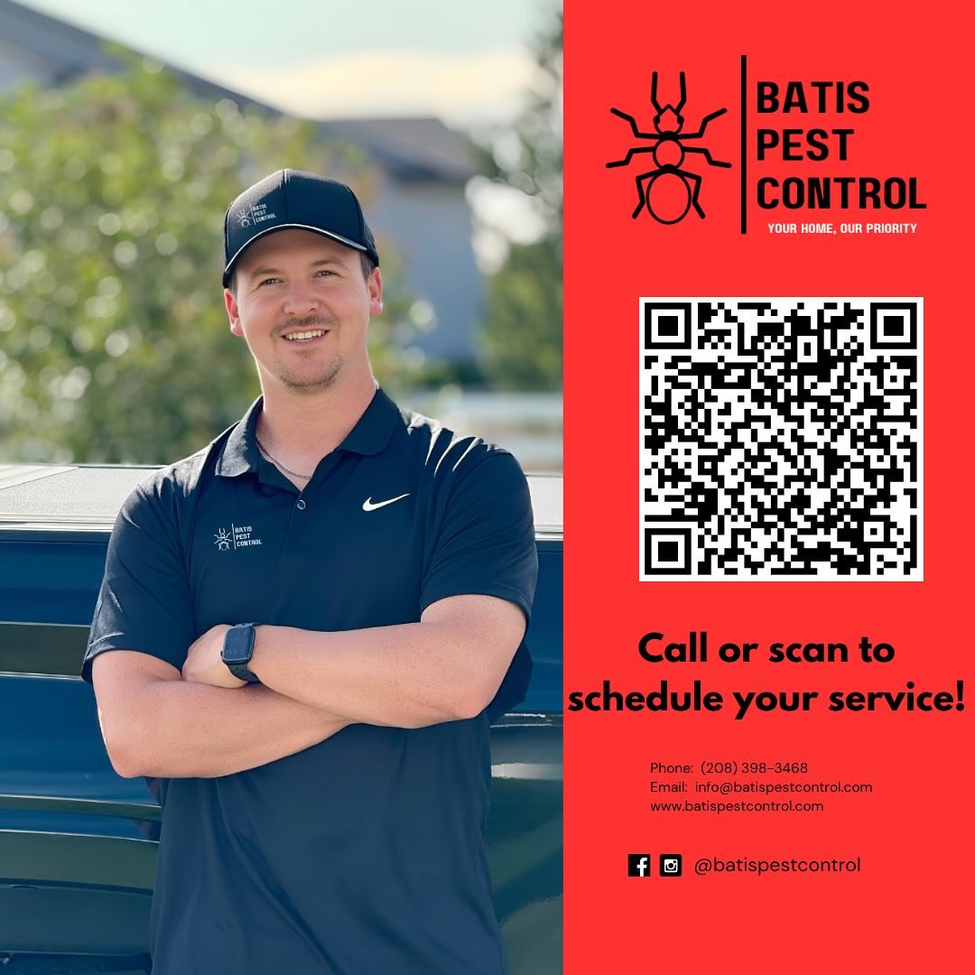 Big news! After a lot of hard work behind the scenes, I’m officially launching Batis Pest Control! We’re a local, family-owned company here to help protect your home and keep the bugs out. If you or someone you know needs pest control thi
