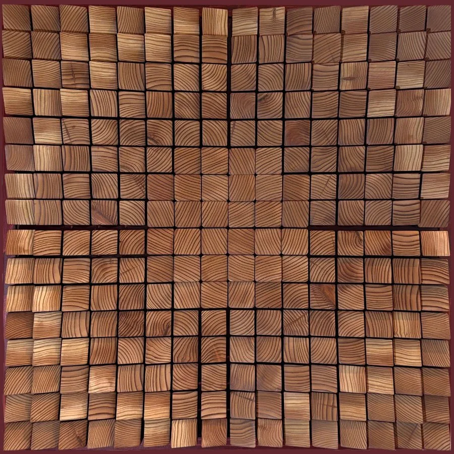 TREVOR DAVID - Intersection of Introspection 25.5" x 25.5" x 5.5"Reclaimed Wood.jpg