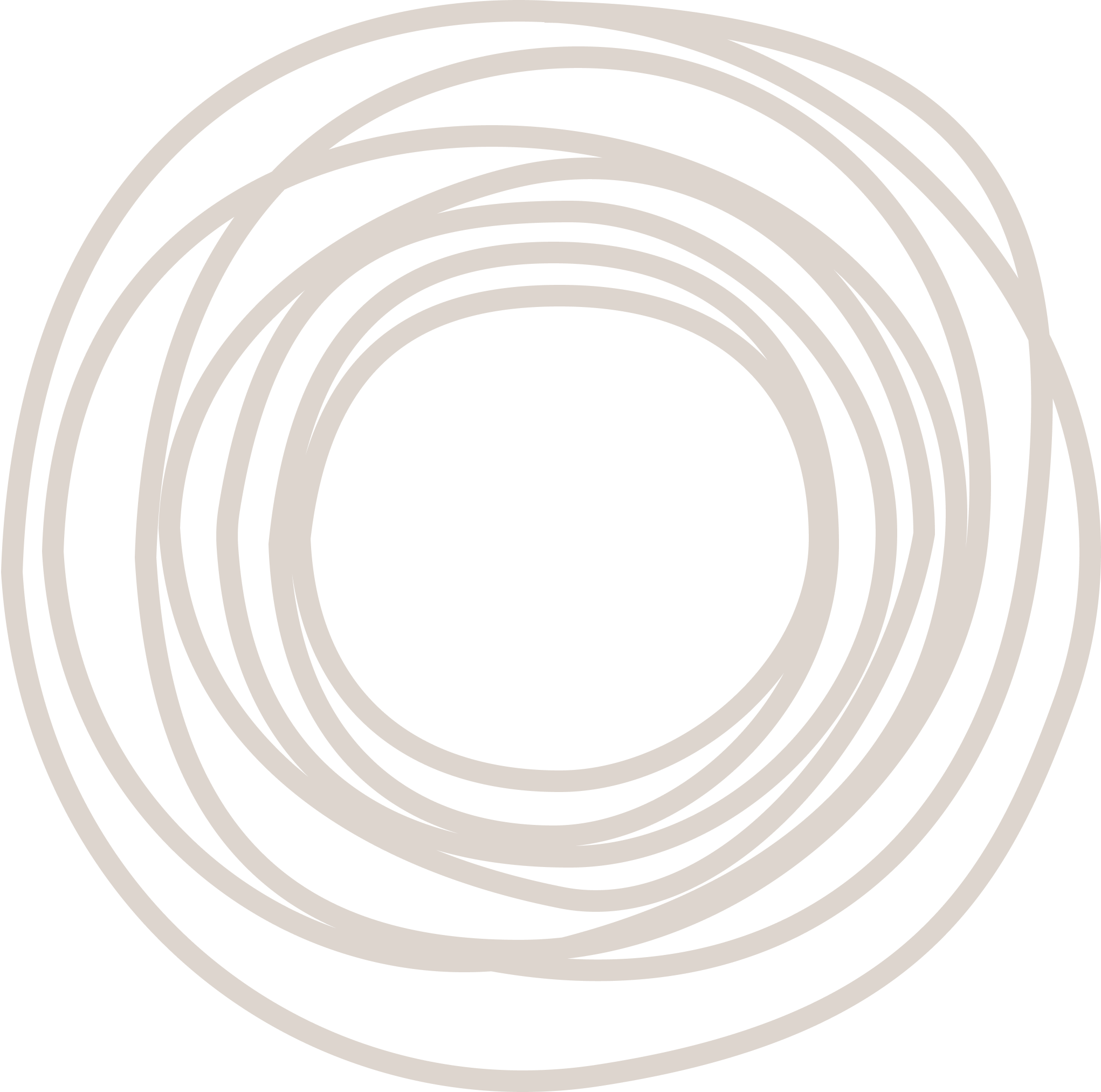 Abstract circular pattern made of concentric, irregular rings with a black background.
