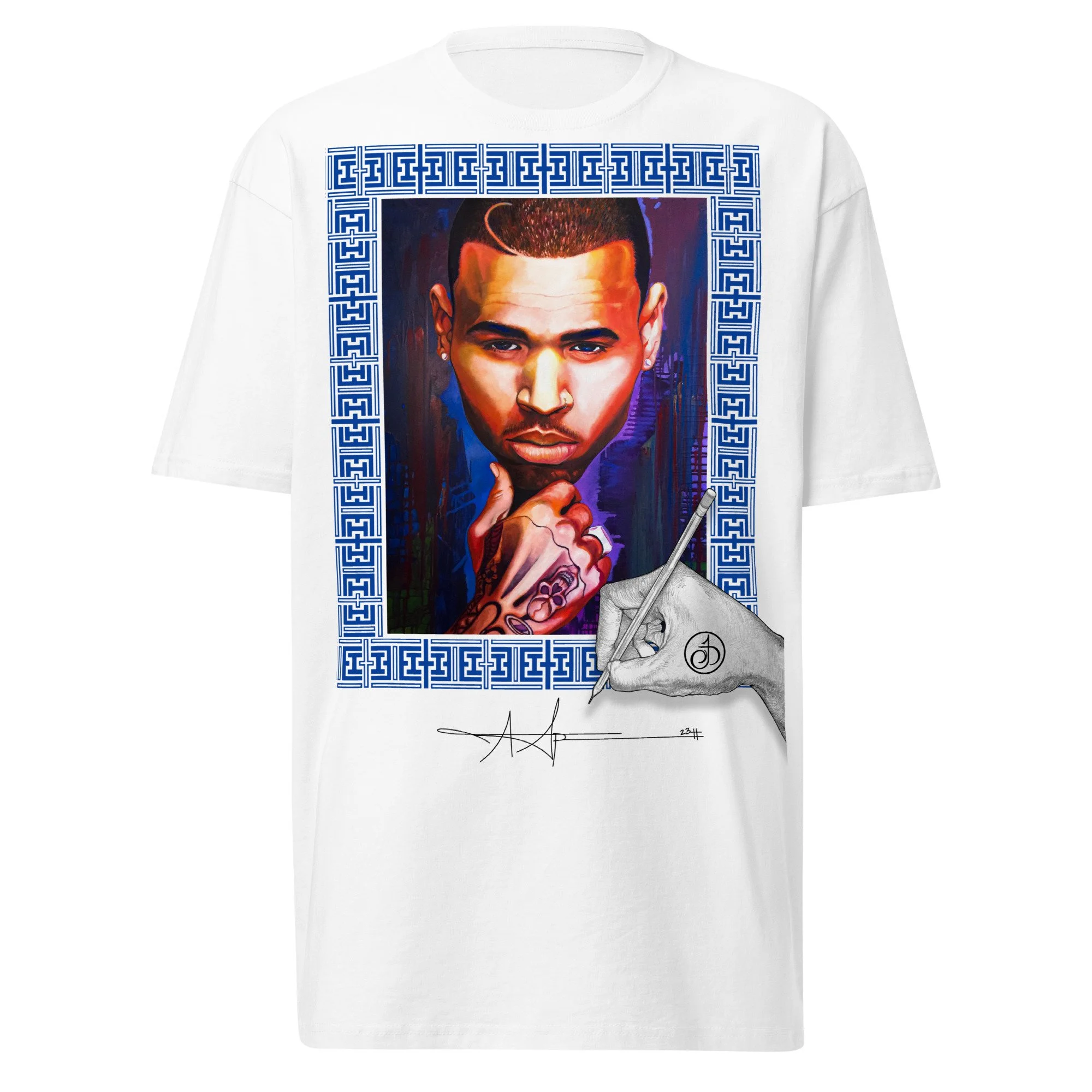 Blk/Mint_Breezy Heavyweight T-Shirt