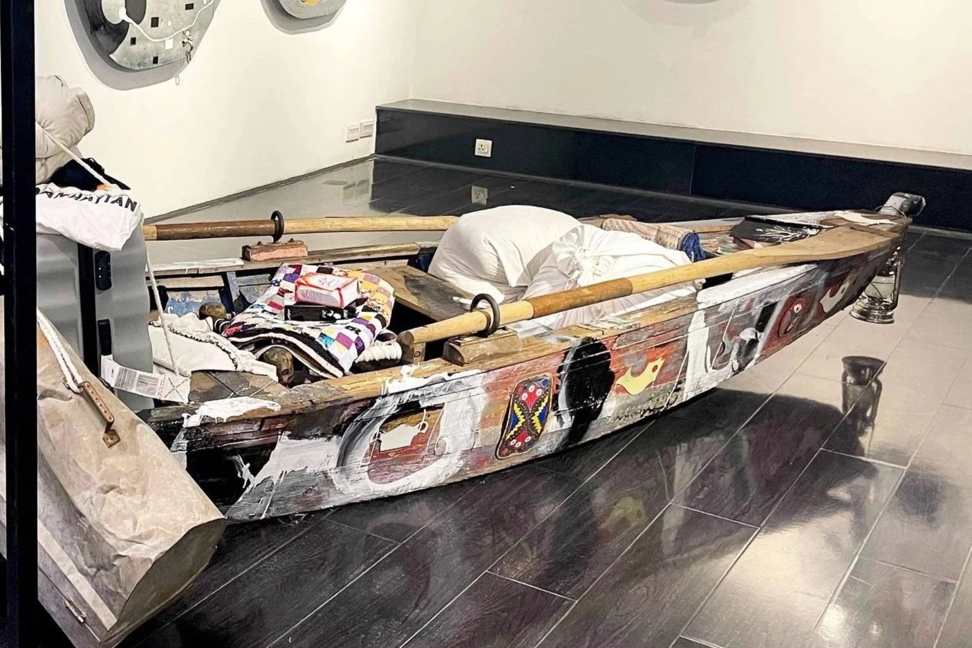      
  
    Unlocking the intricacies of belonging  By Maheen Aziz   The News International    This week You! takes a look at the work of NYC based Pakistani-American artist, Qinza Najm, who recently displayed her exhibition at ArtSoch Gallery, Lah