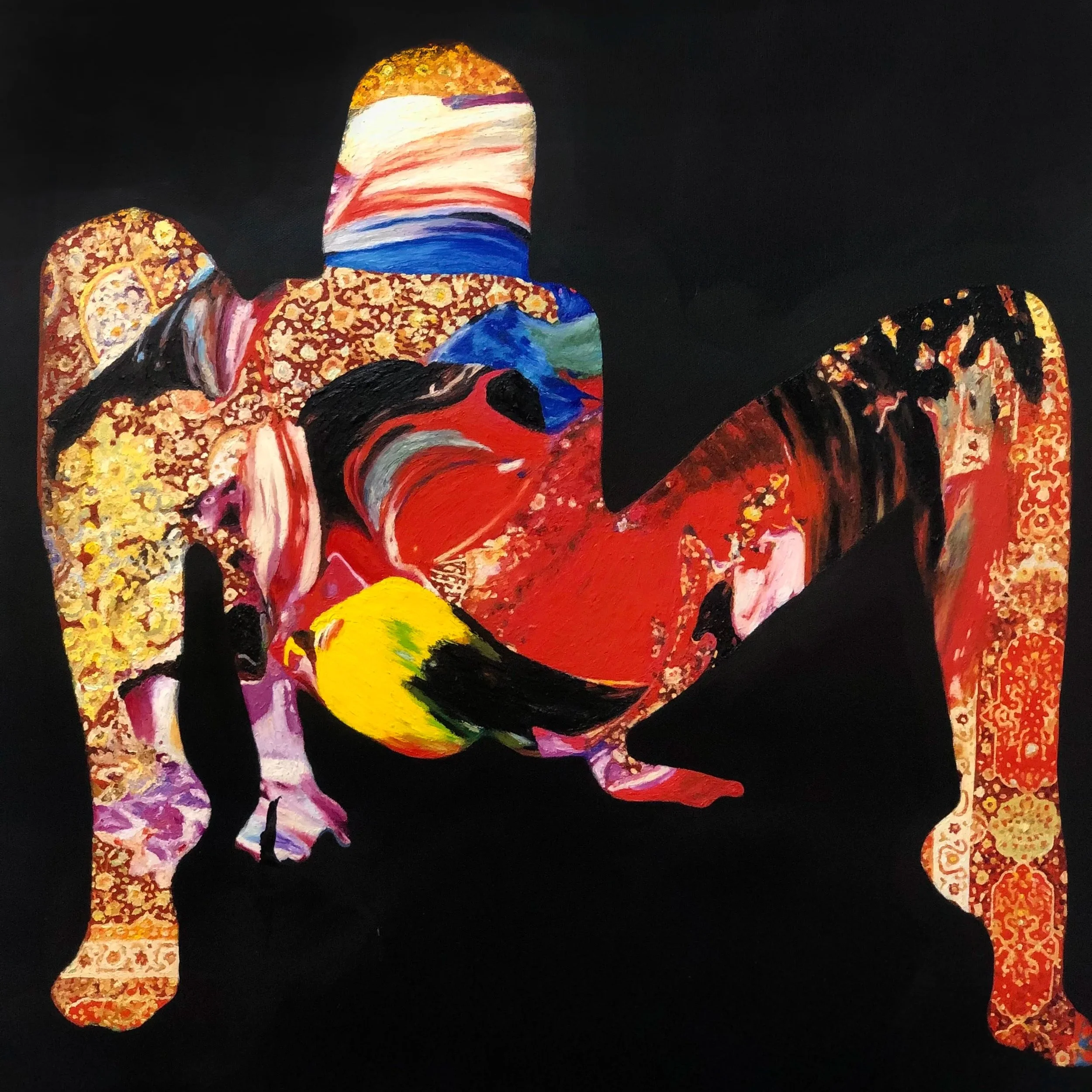 Reclaim Space  I Oil on Canvas I 36"x24" I 2019