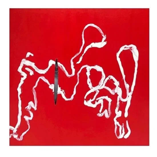 Reverse Gaze I Acrylic on Canvas I 24"x24" I 2019