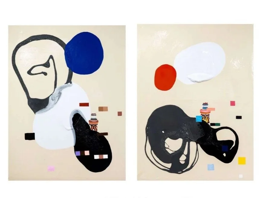 Love at Play I 36"x24" I Oil on Canvas I 2021