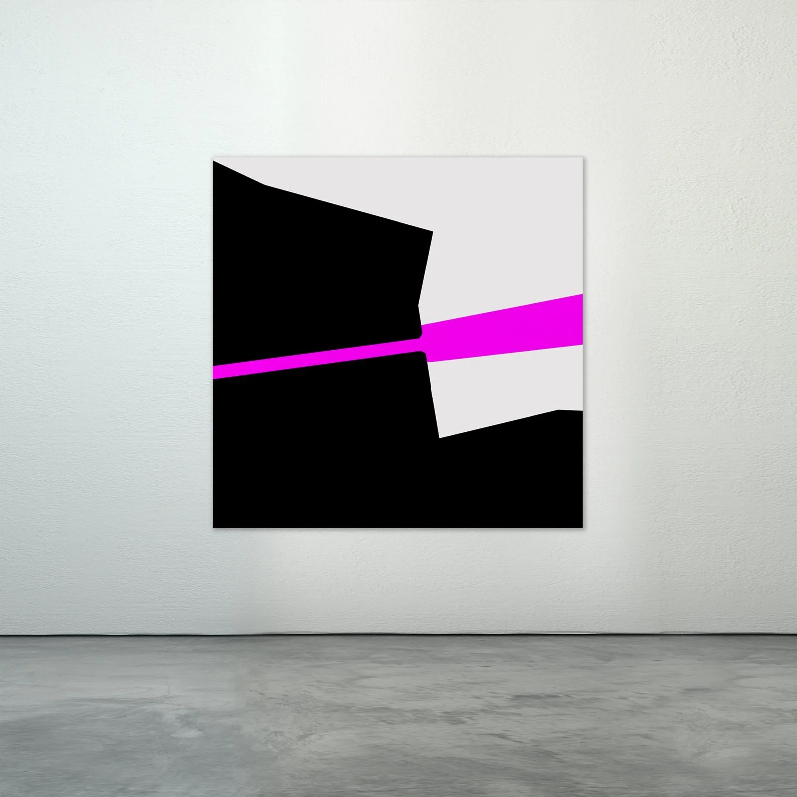 Pakistan India Border I Acrylic on Wood I 48"x48" I 2015