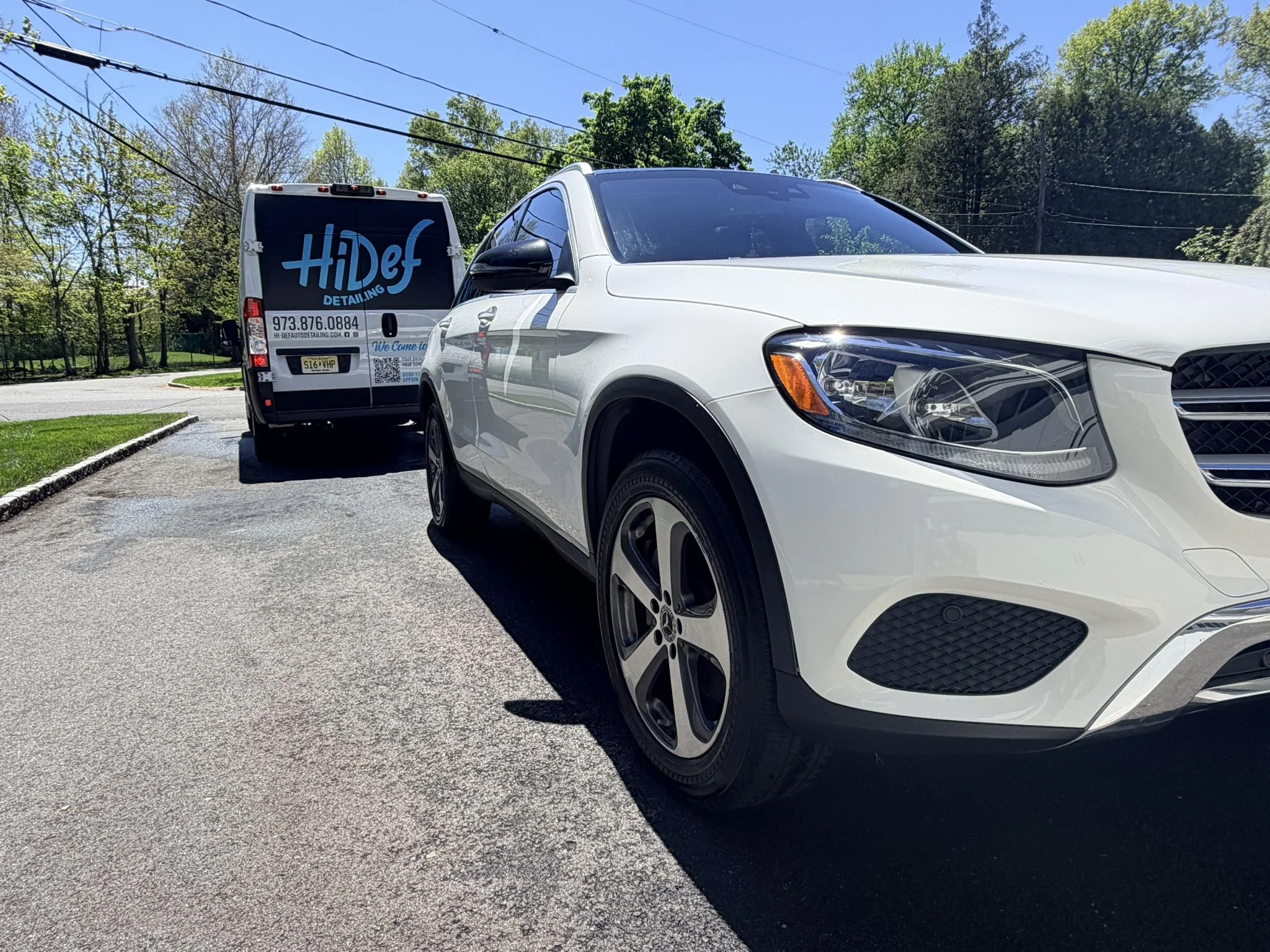 Hi-Def Auto Detailing mobile detailing service at customer location.