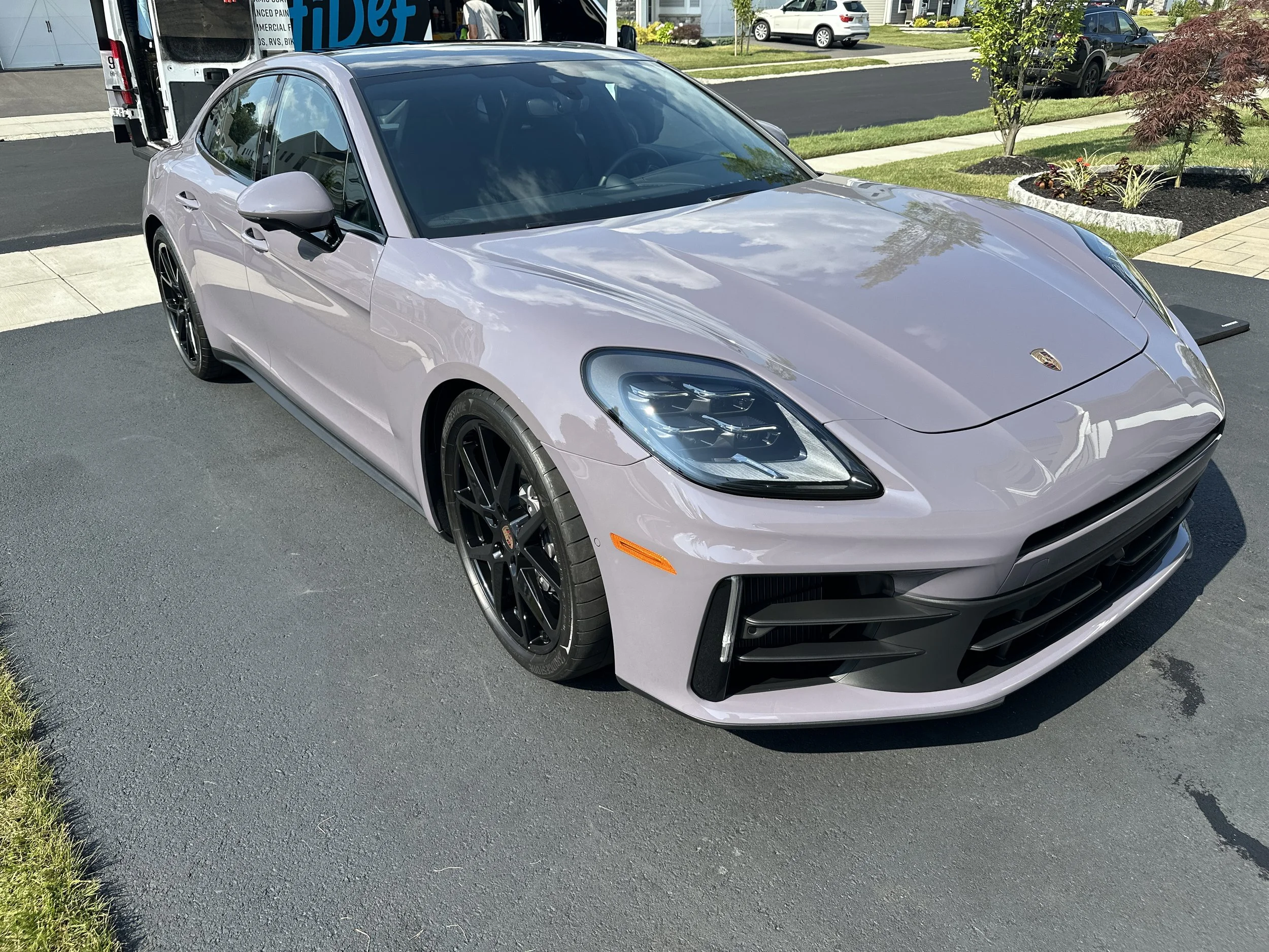 Porsche Panamera with 3-year ceramic coating in Roxbury, NJ