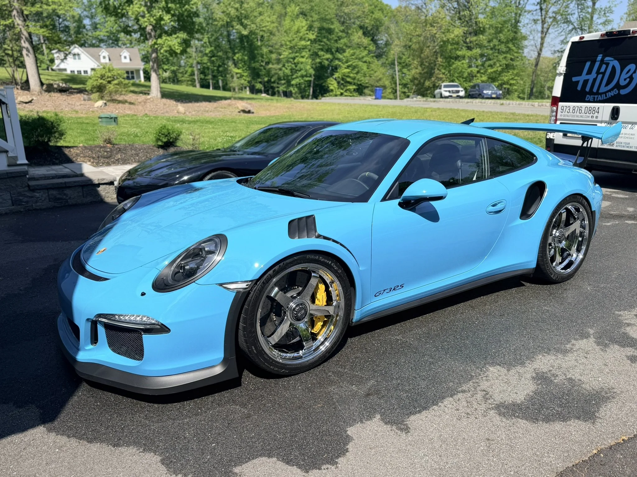 Porsche GT3RS protected with ceramic coating by Hi-Def Auto Detailing.