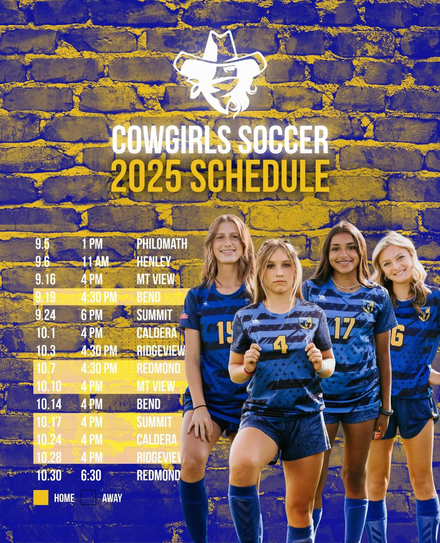 2025 Cowgirls Soccer Season ⚽️