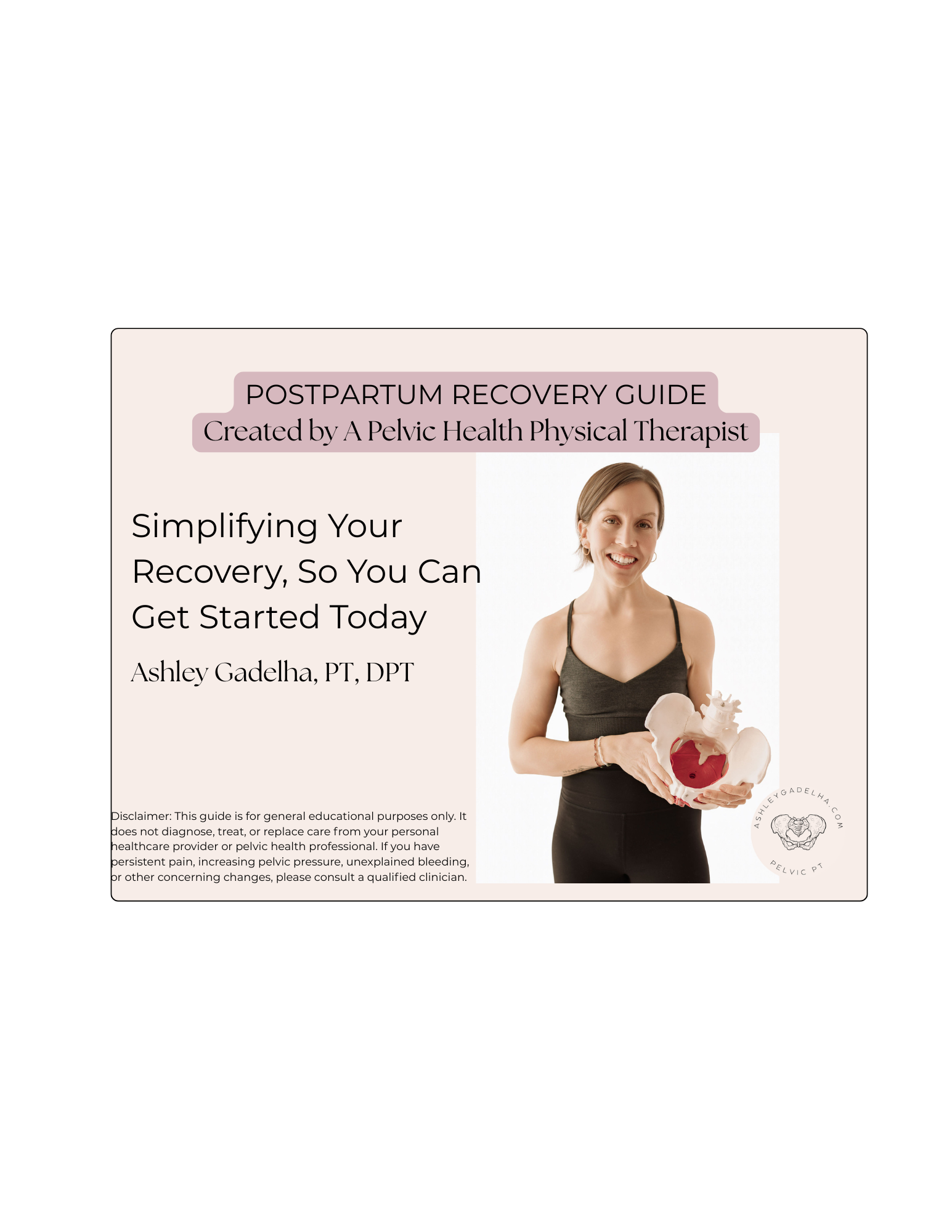 Postpartum Recovery Guide for Busy Moms | Printable Core Healing ...