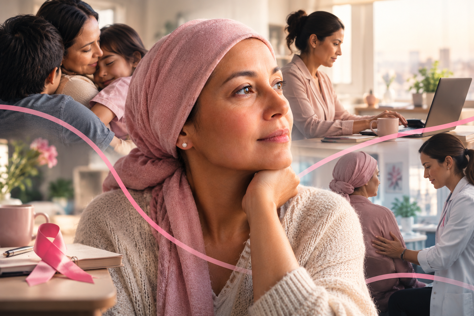 MÁS ALLÁ DEL MOÑO ROSA: CUIDAR A LAS MUJERES QUE VIVEN CON CÁNCER DE MAMA.