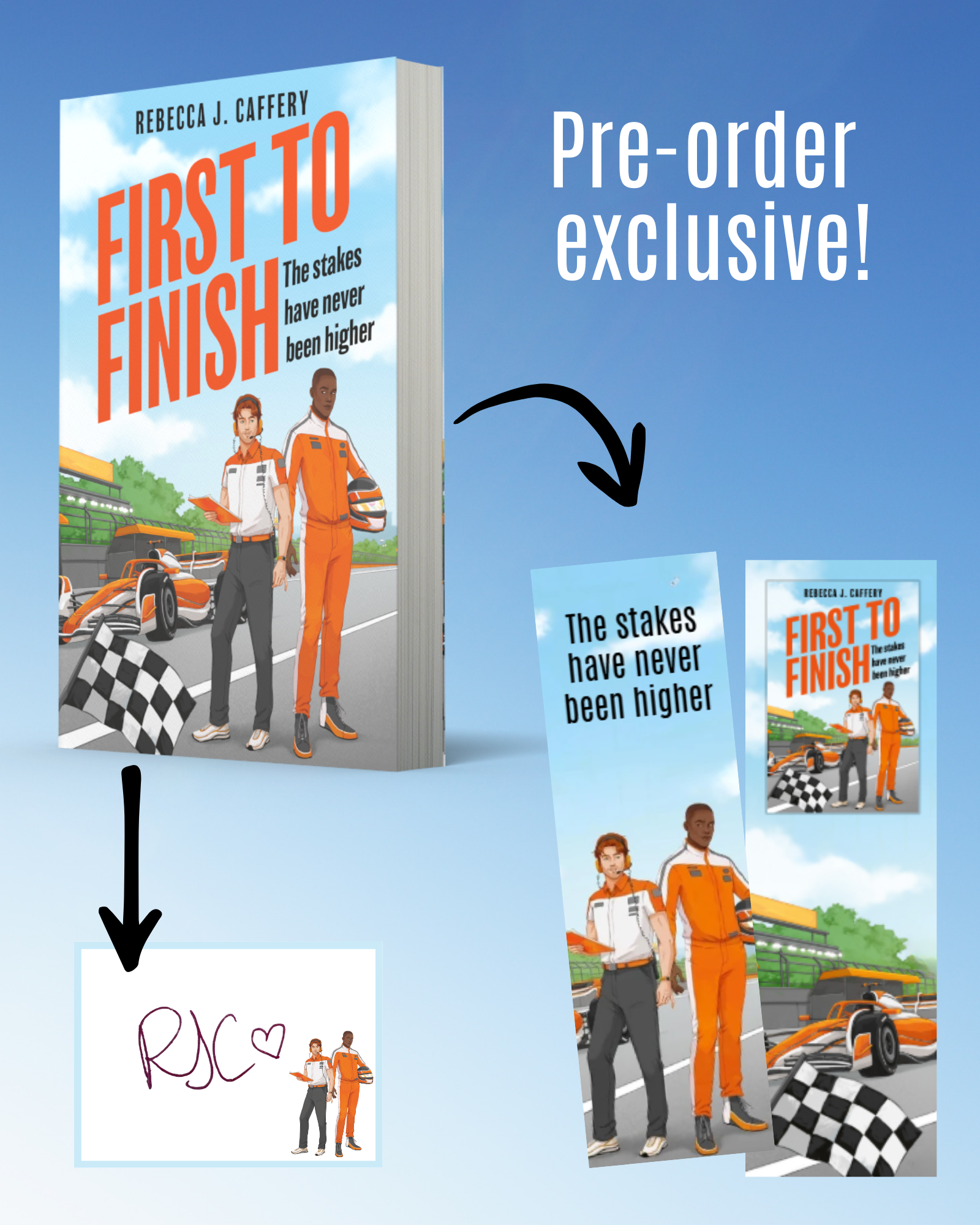 First To Finish by Rebecca J. Caffery