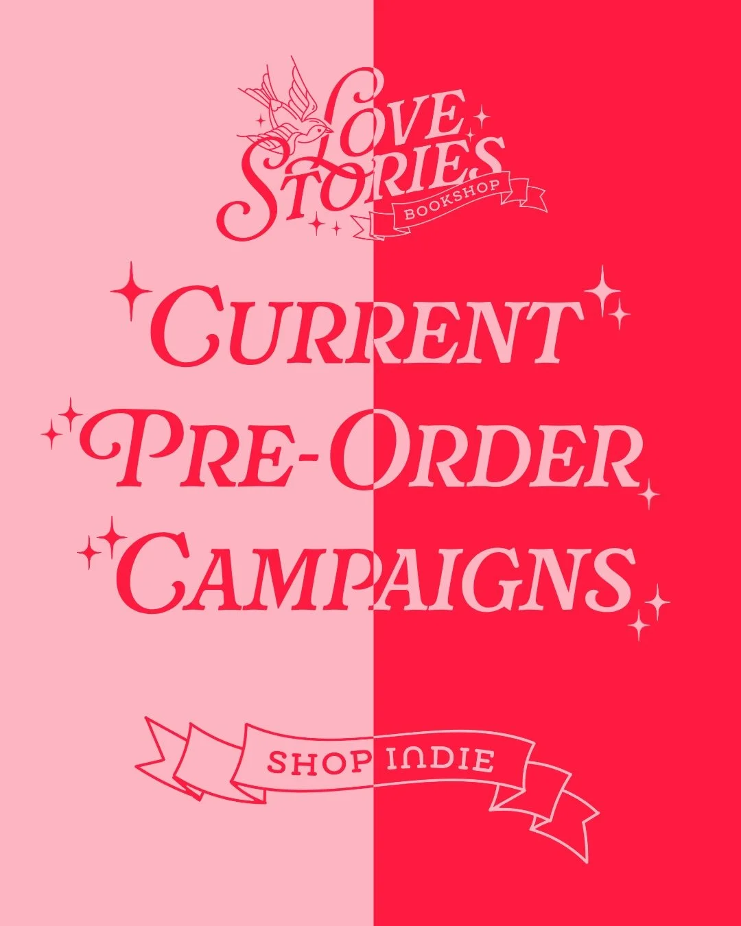 A little round up of the current pre-orders we have available on our website! 🩷