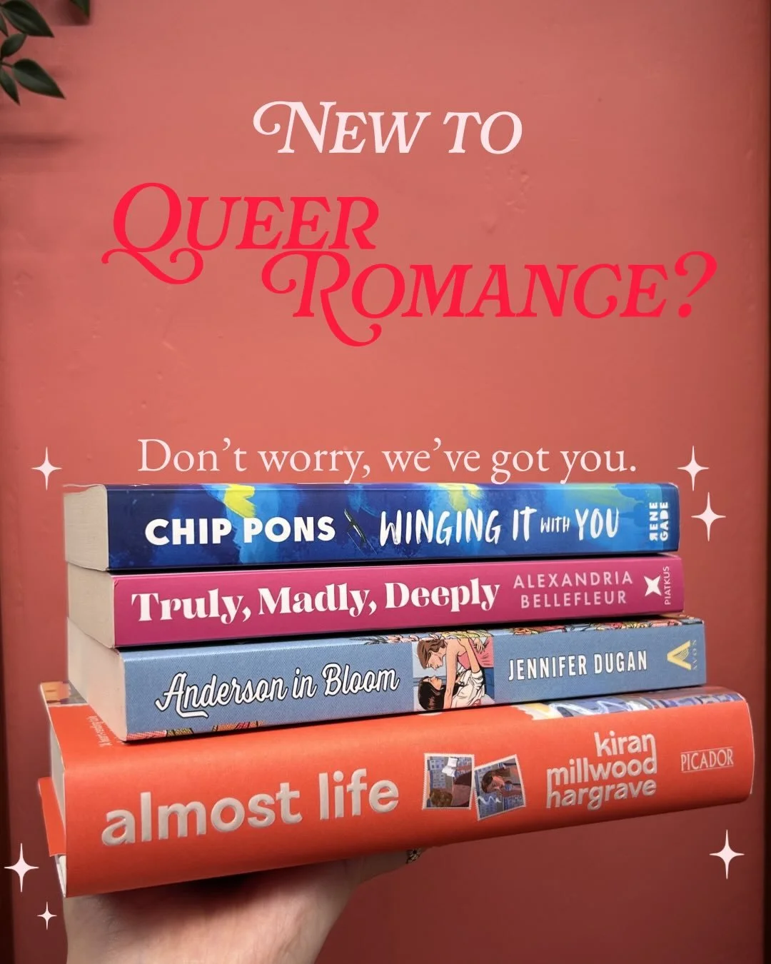 New to queer romance and unsure where to start? Don&rsquo;t fret, we&rsquo;ve collated our personal favourites to start you off! ✨ 🏳️&zwj;🌈 From disaster bisexuals to cute rom-coms to that one wlw situationship you never quite got over, we&rsquo;ve