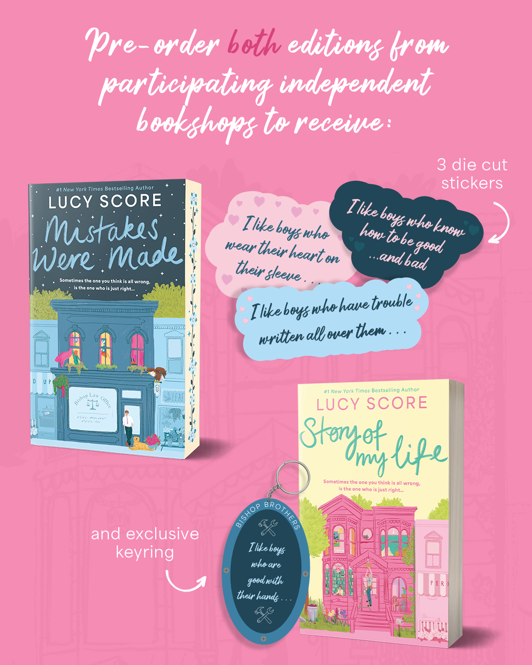 Mistakes Were Made AND Story of my Life by Lucy Score