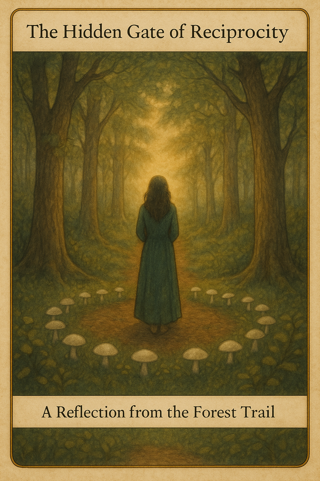 🌿 When the Forest Sees You Anyway: A Reflection on Conditional Reciprocity