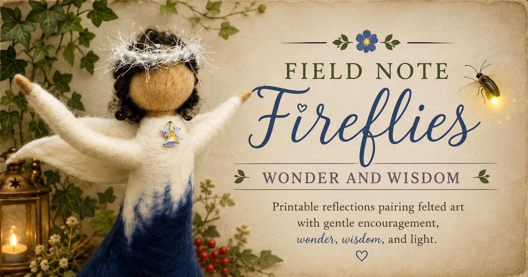 Field Note Fireflies: Wonder and Wisdom