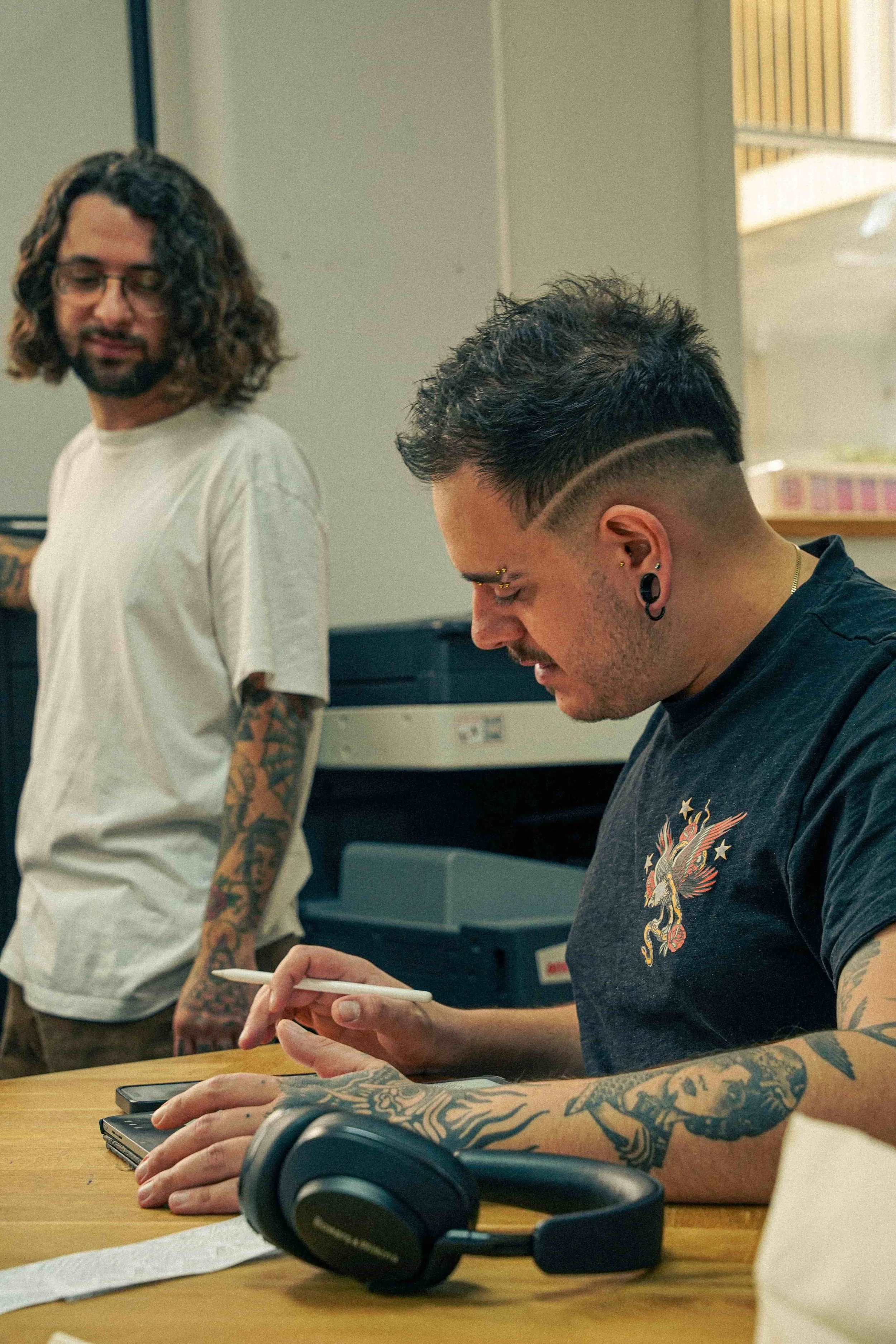 Bruno Mazallo Tattoo artist hos Lind Studio i Randers