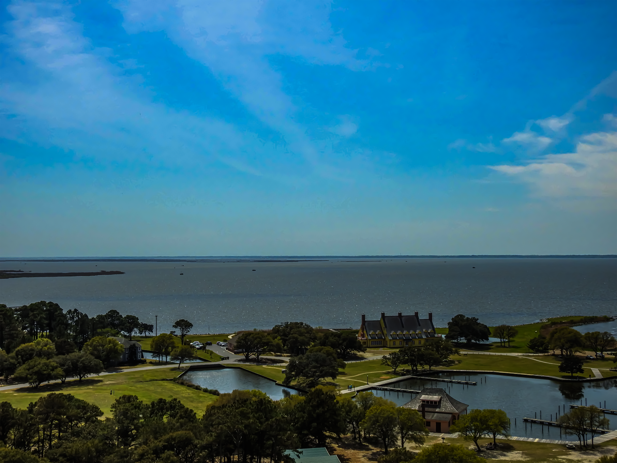 View from Corolla's Lighthouse, Currituck Beach
