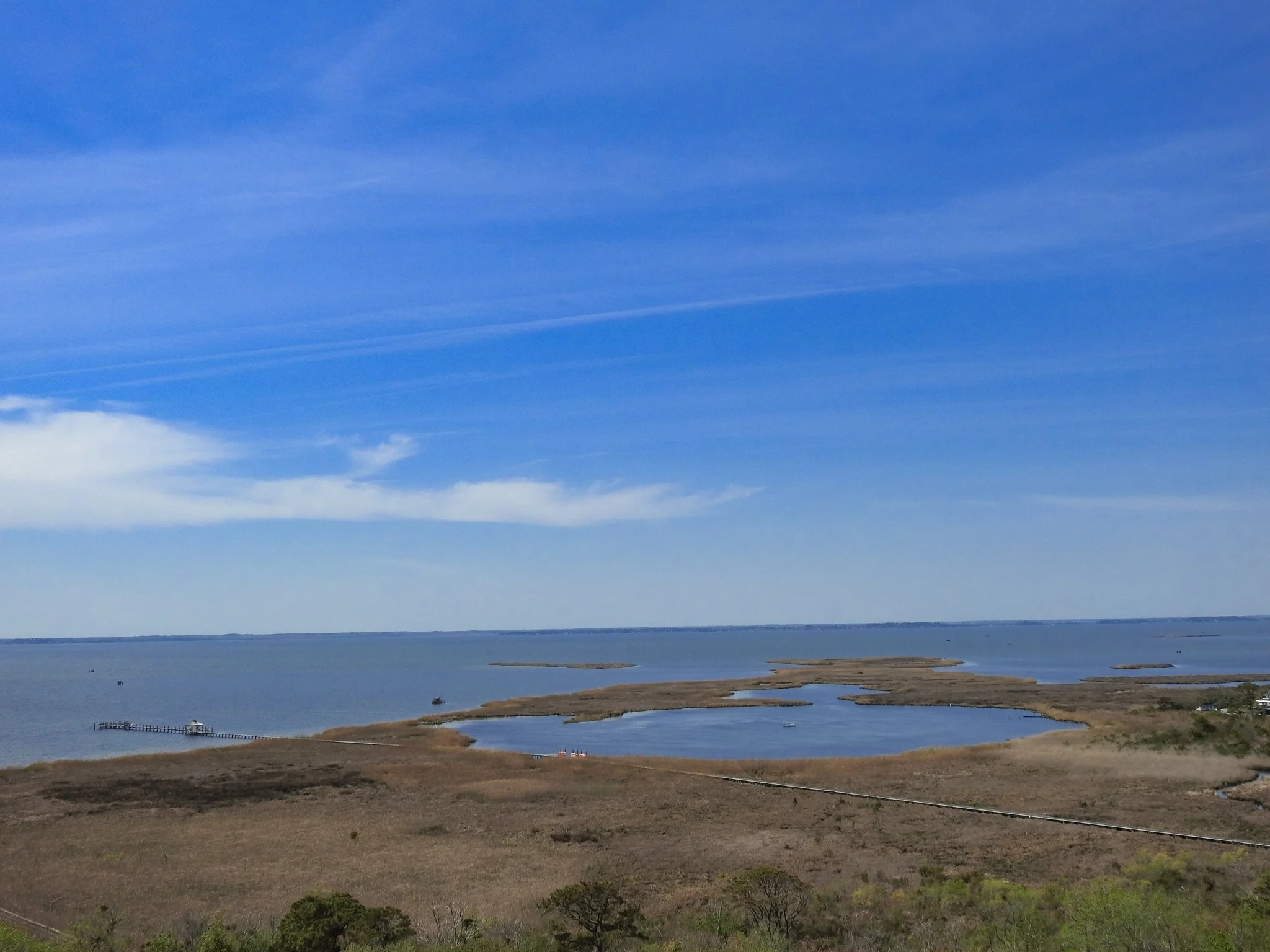 View from Currituck Beach Lighthouse, Corolla Beach (1)