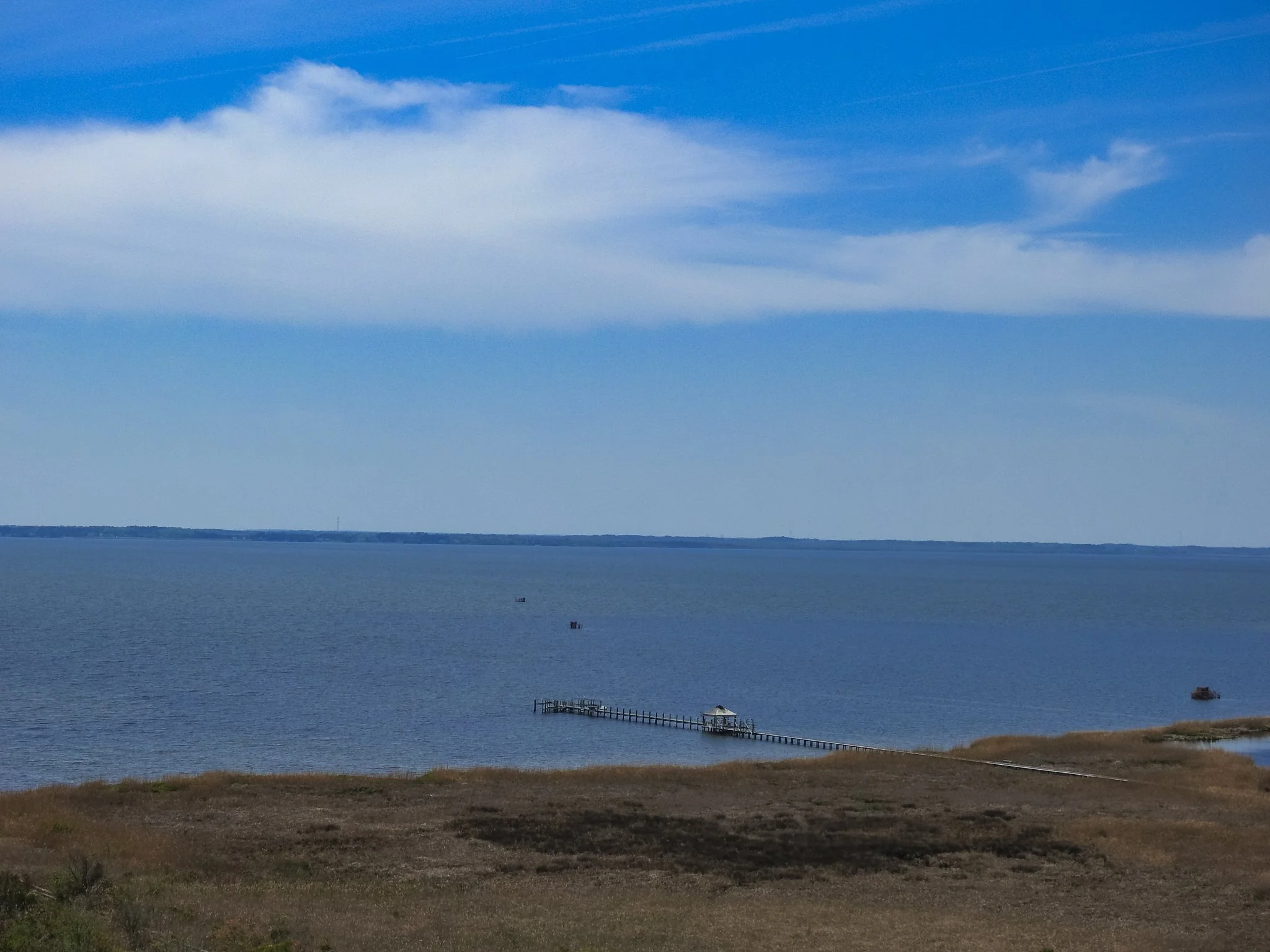 Dock at Currituck Beach Lighthouse, Corolla Beach