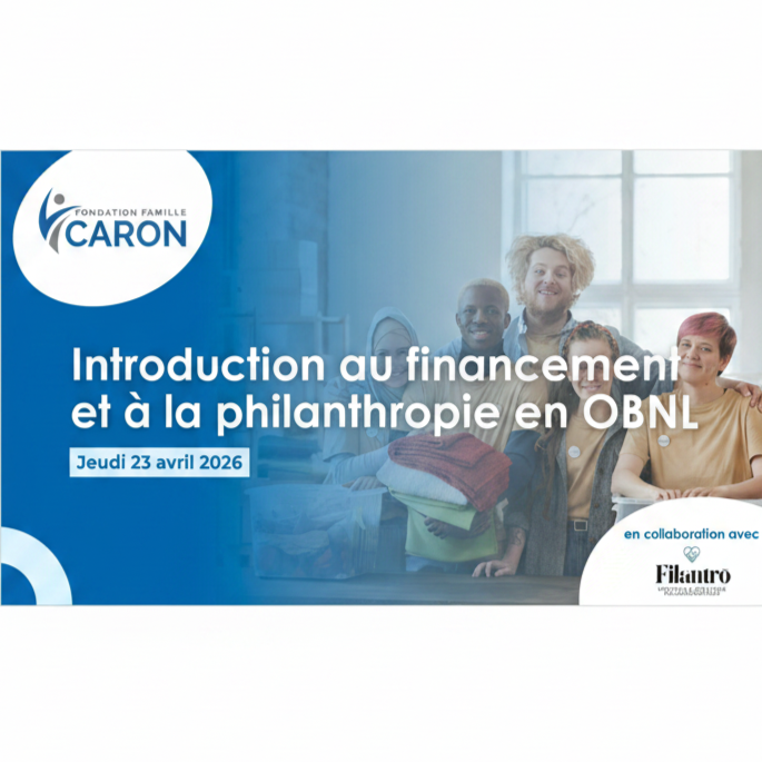 Formation gratuite : Introduction au financement et à la philanthropie en OBNL